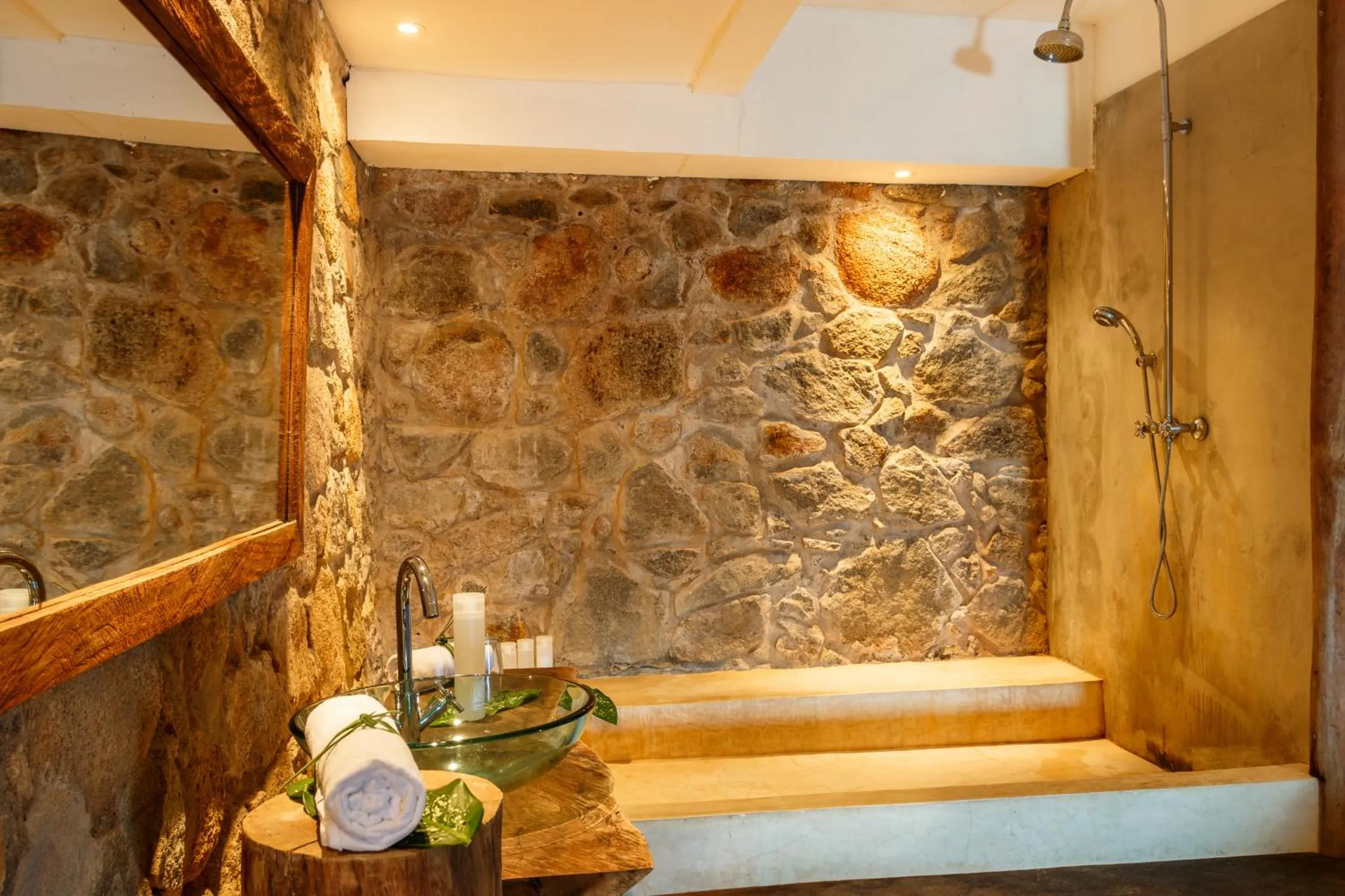 Shower in Bliss Boutique Hotel Seychelles