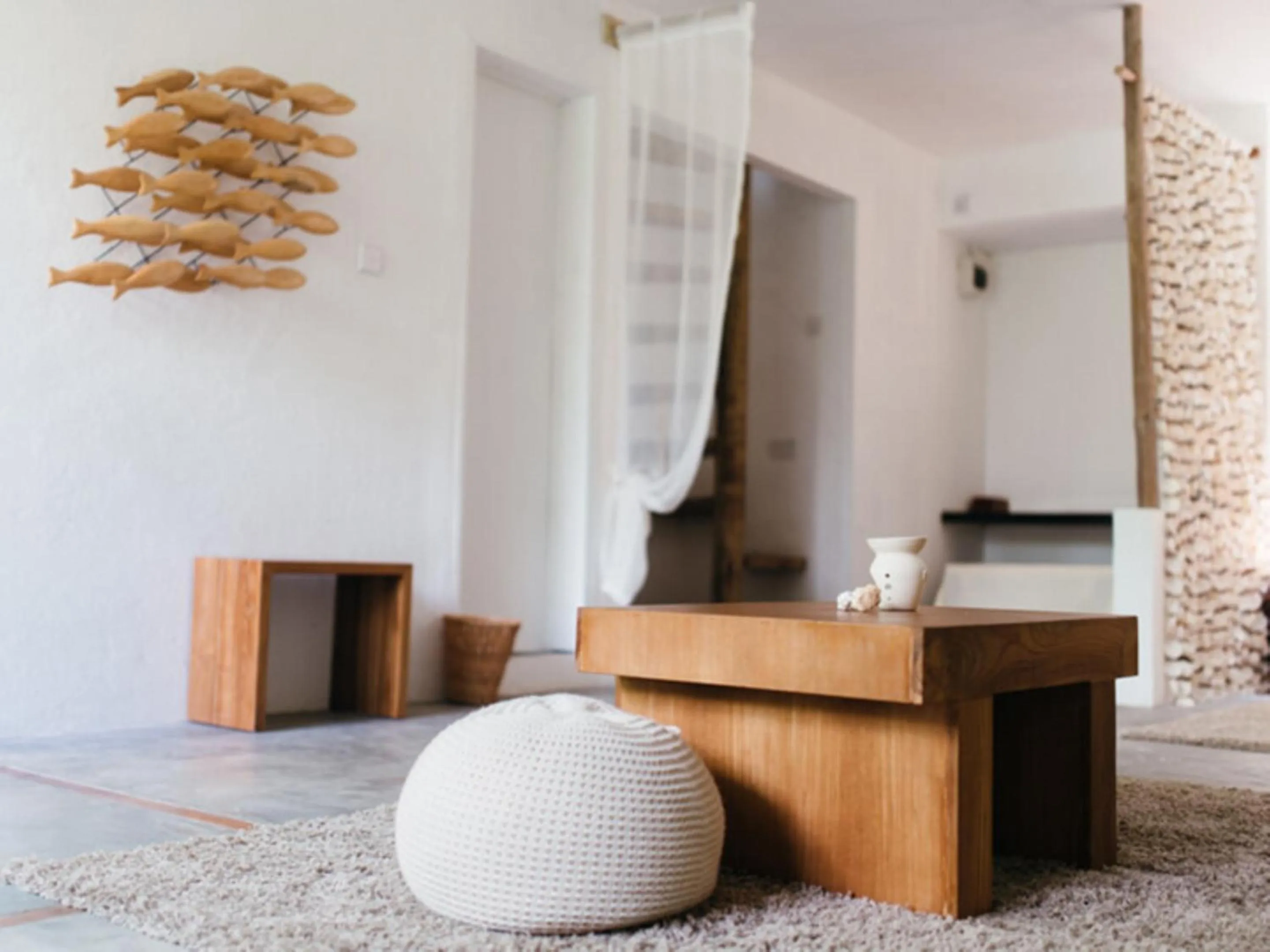 Living room in Bliss Boutique Hotel Seychelles