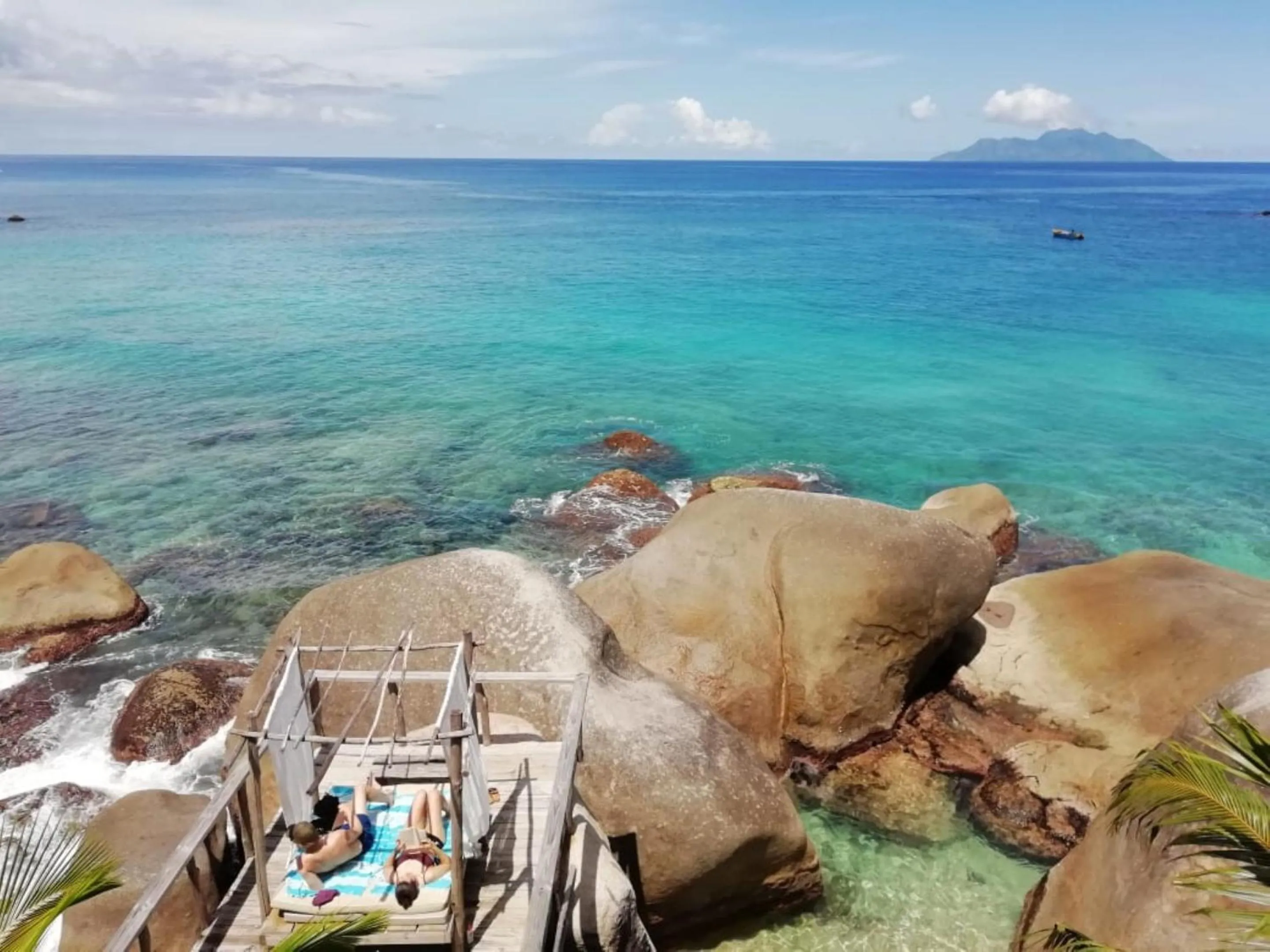 Balcony/Terrace in Bliss Boutique Hotel Seychelles