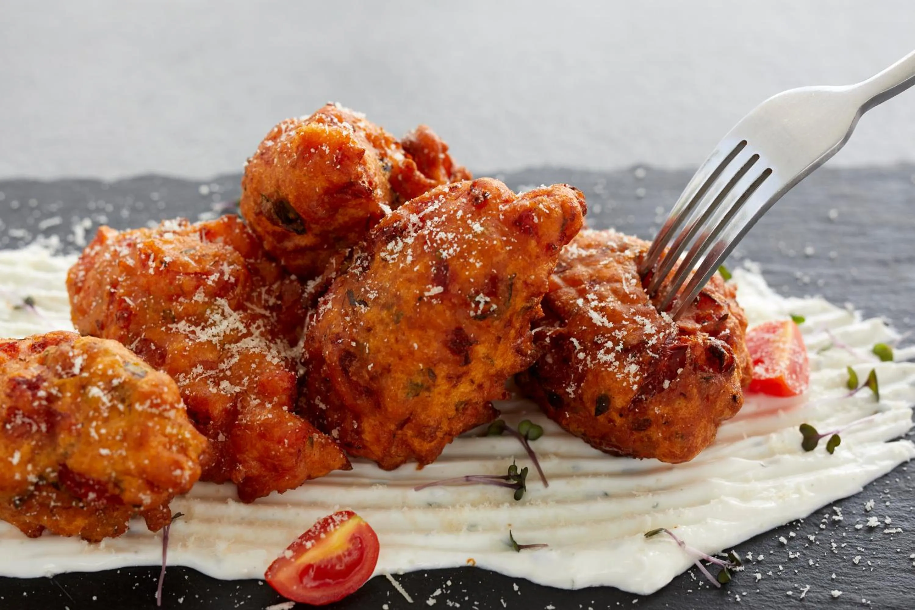 Food close-up in Santorini Princess Presidential Suites