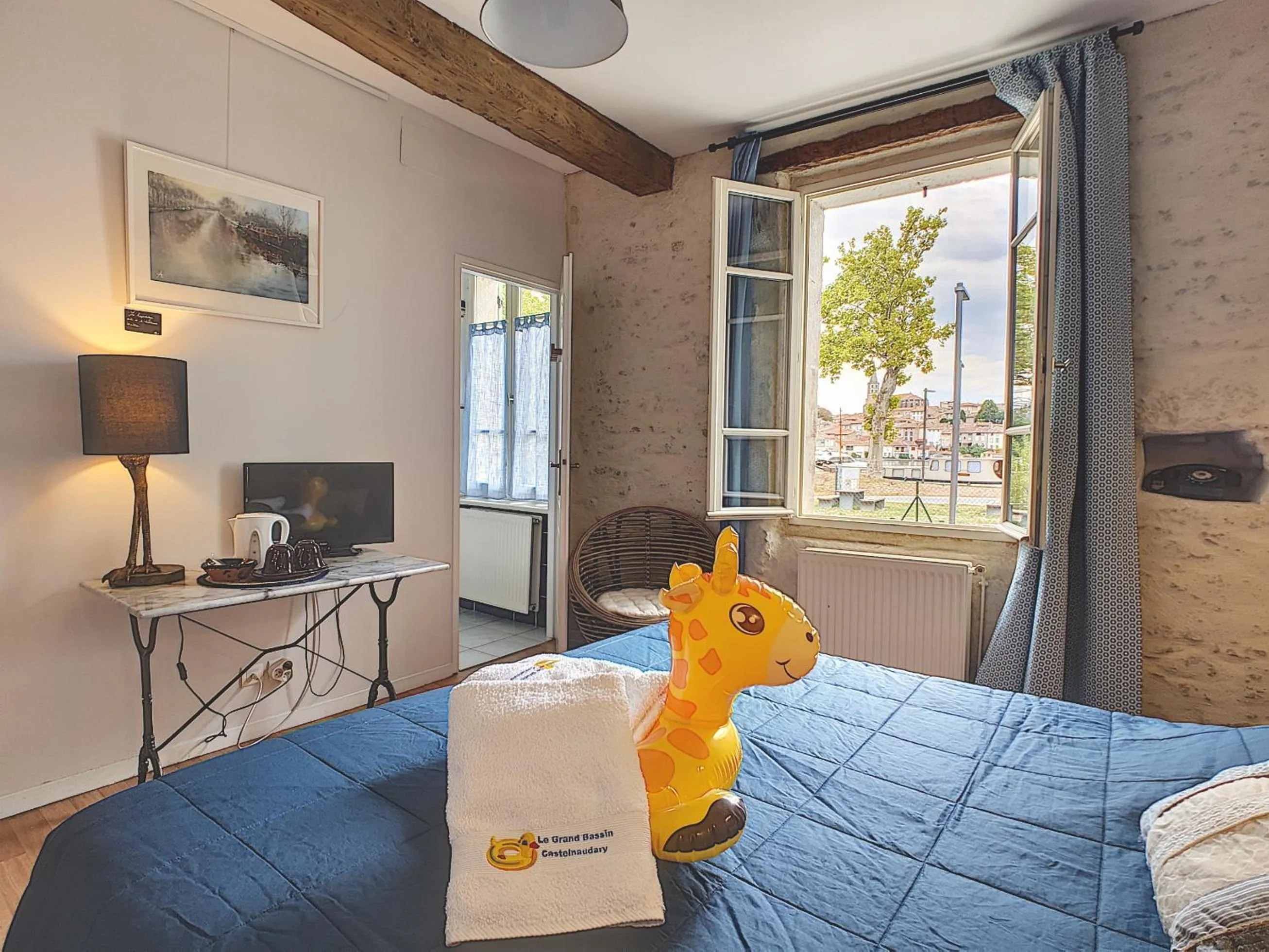 Coffee/tea facilities, Bed in Le Grand Bassin