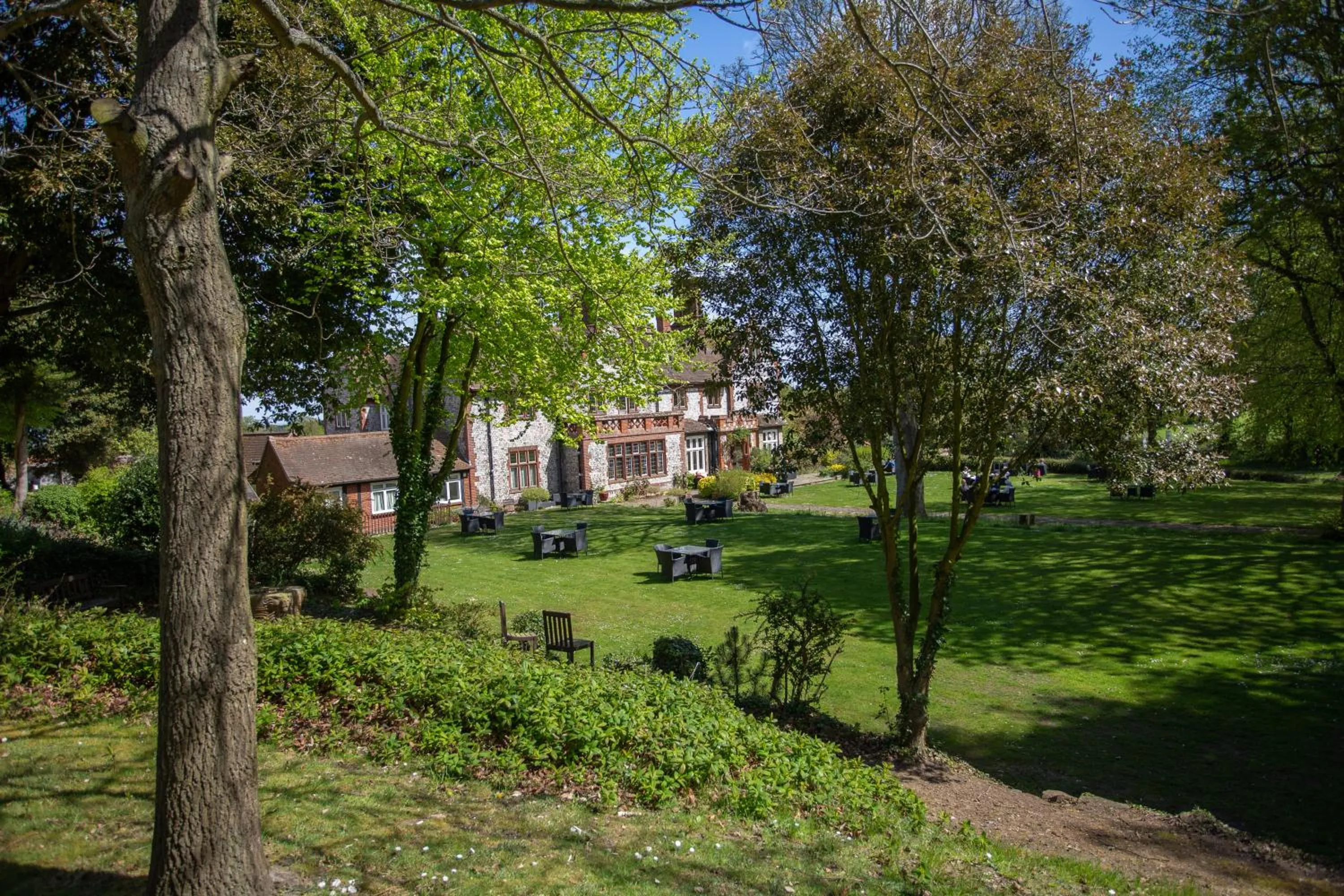 Garden in Dales Country House Hotel