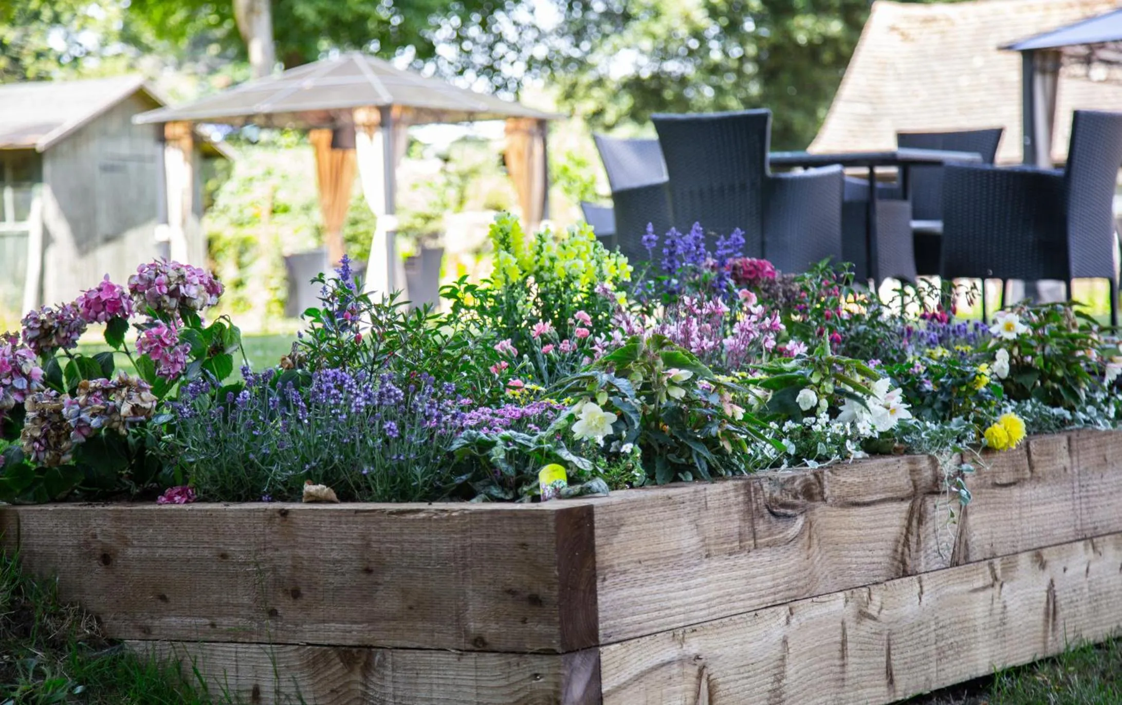 Garden in Dales Country House Hotel