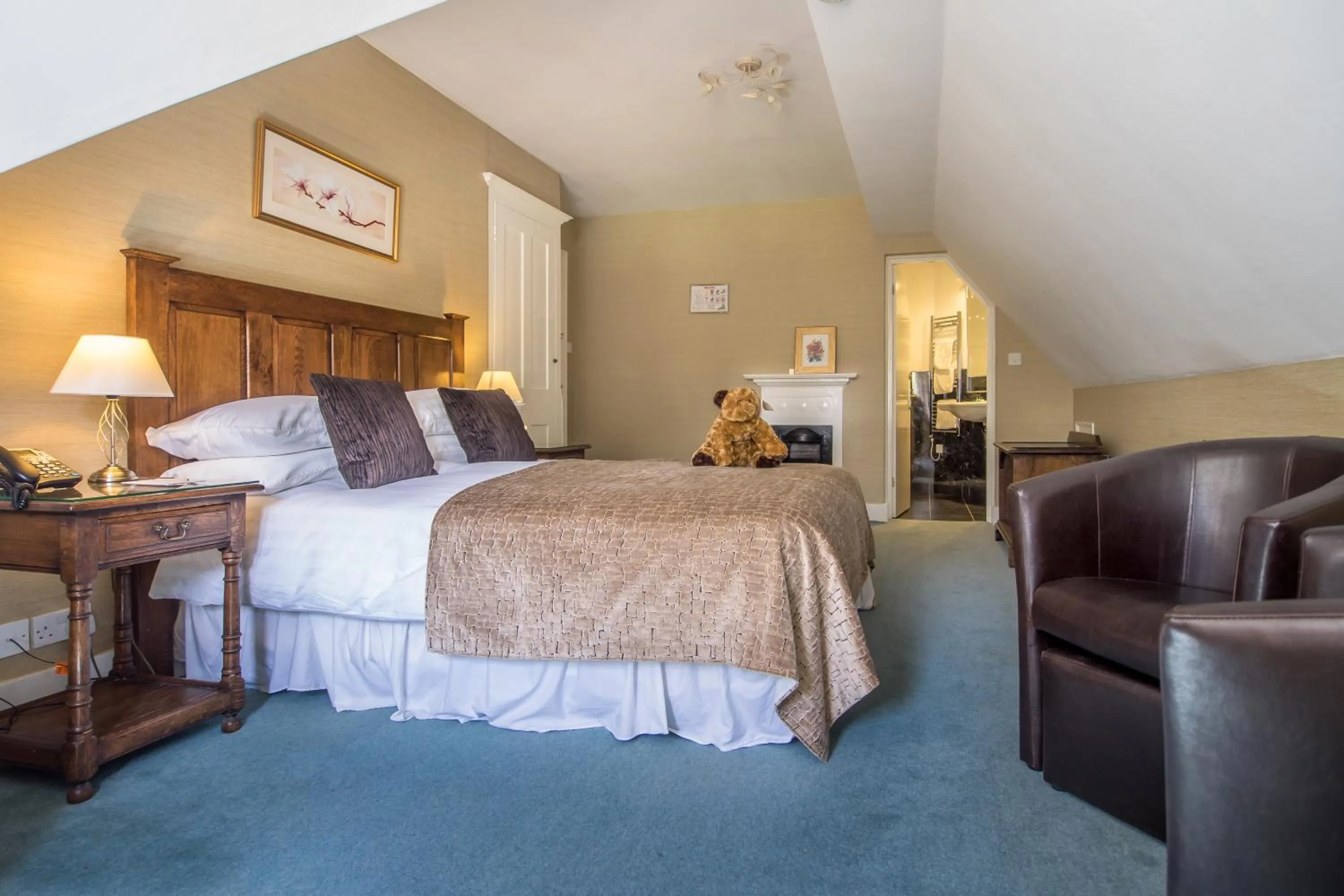 Bedroom, Bed in Dales Country House Hotel