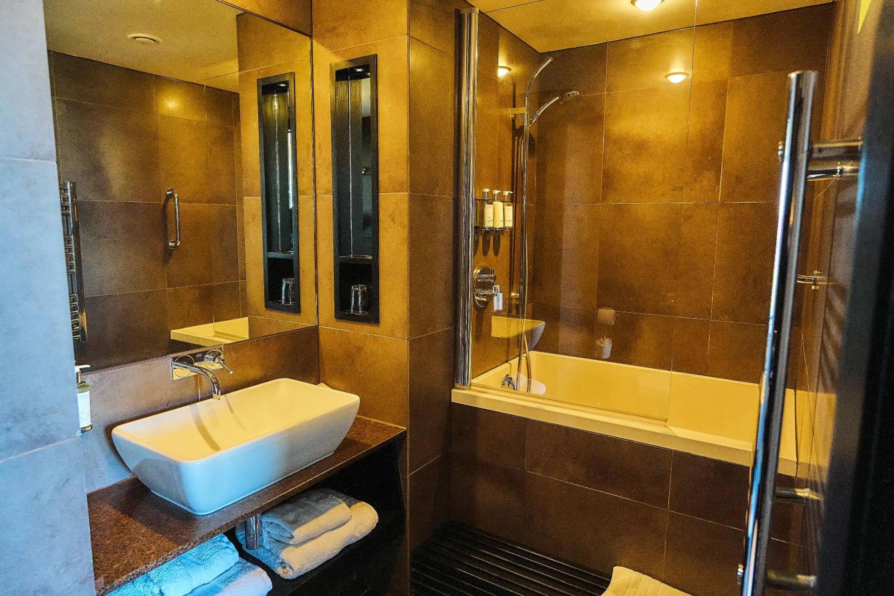 Bathroom in The Vincent Hotel