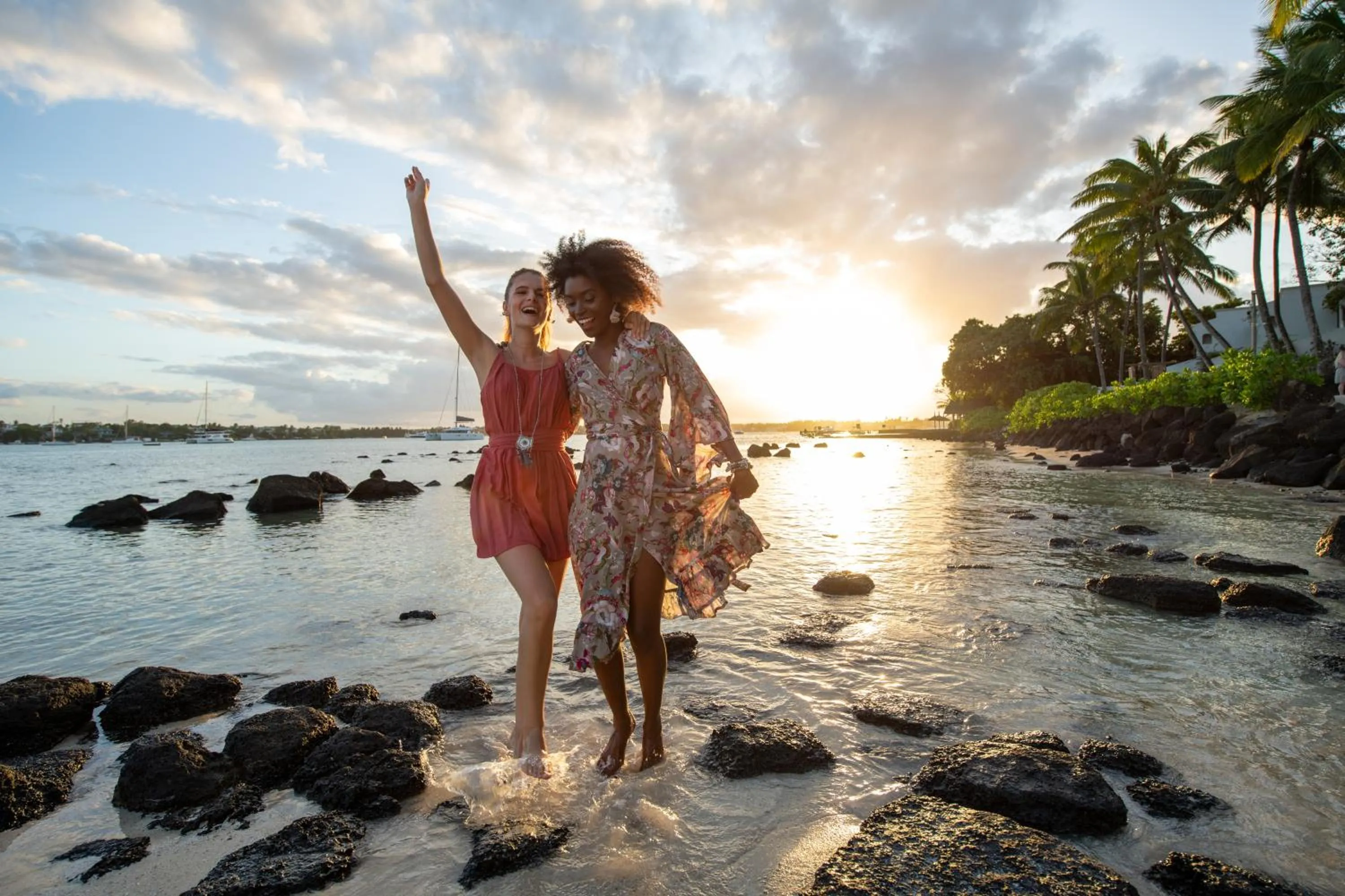 Beach in Mauricia Beachcomber Resort & Spa