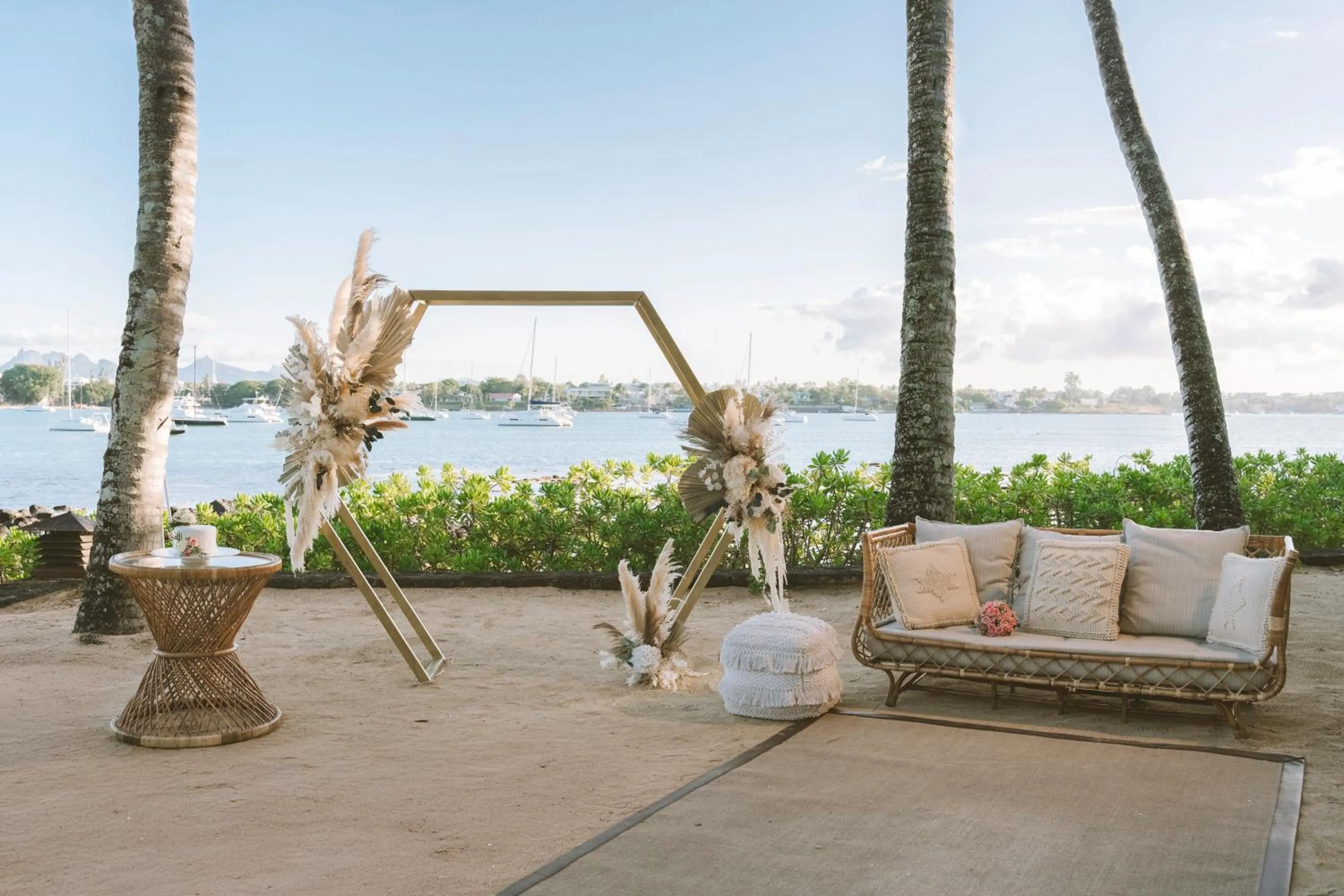 wedding in Mauricia Beachcomber Resort & Spa