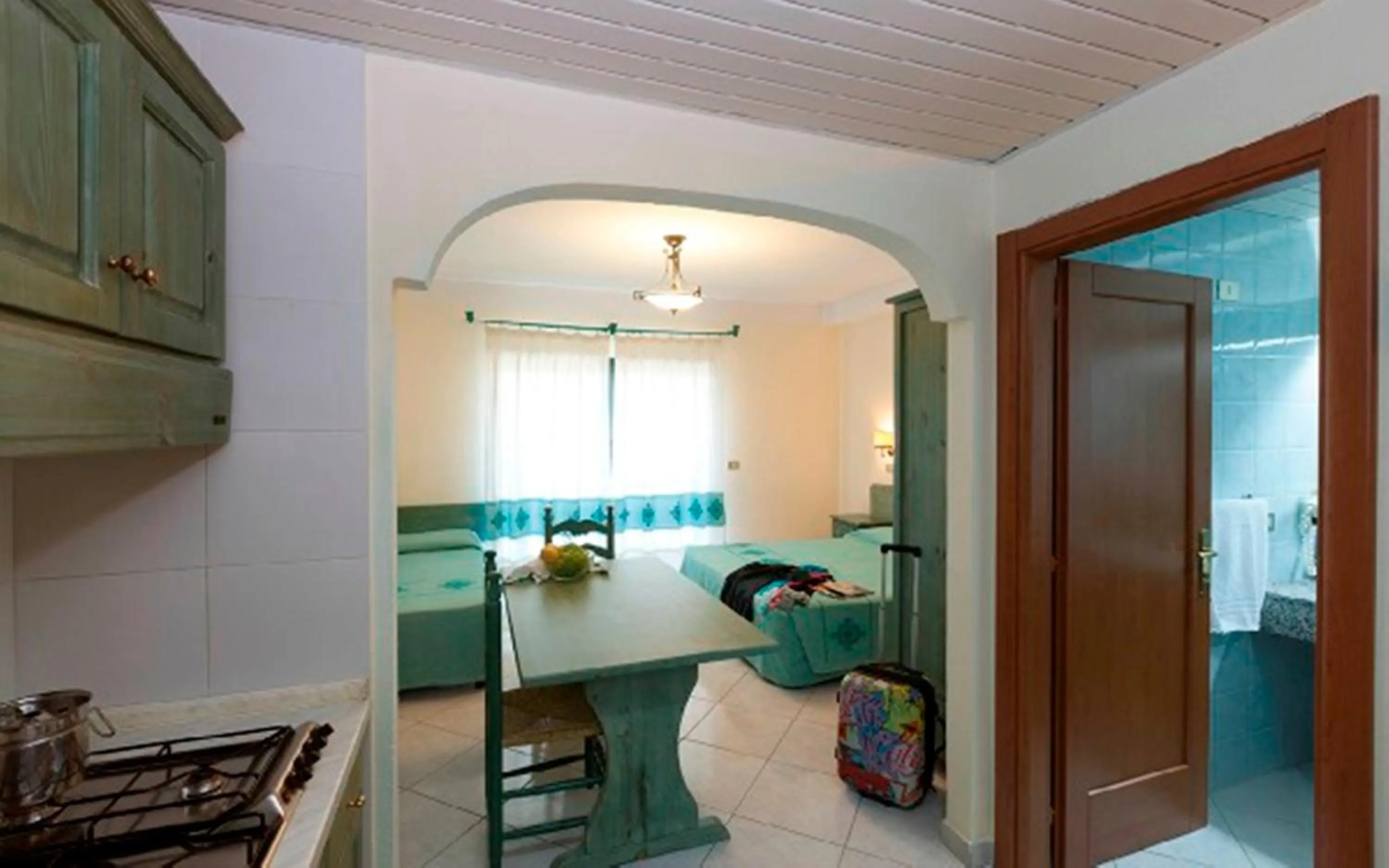 Dining area in Residence Marina Palace