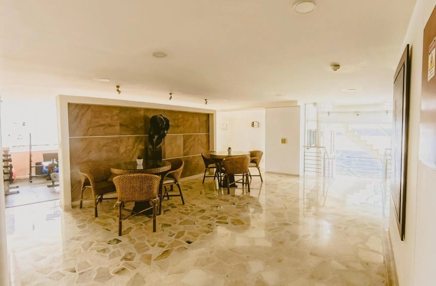 Living room in Hotel Buena Vista