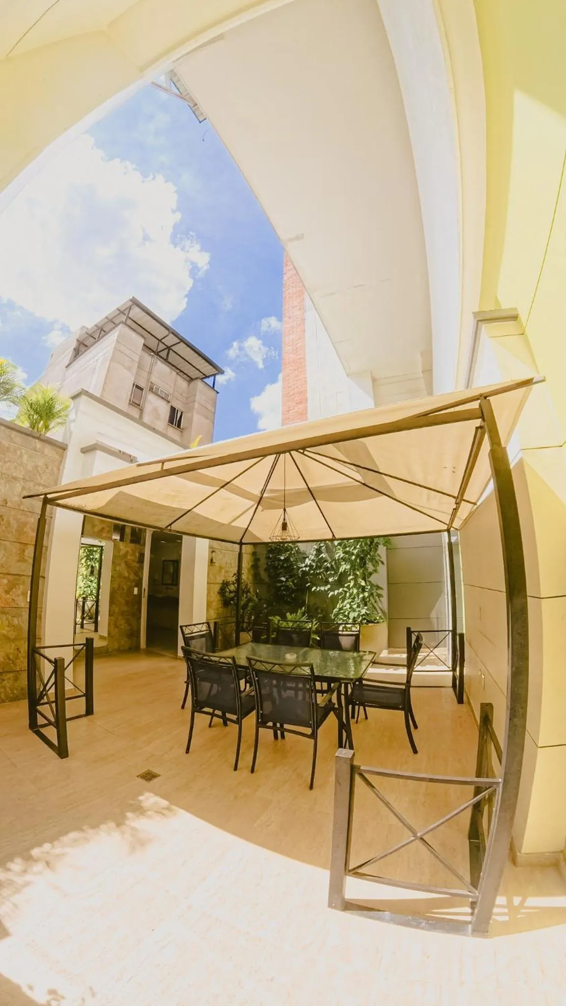 Seating area in Hotel Buena Vista