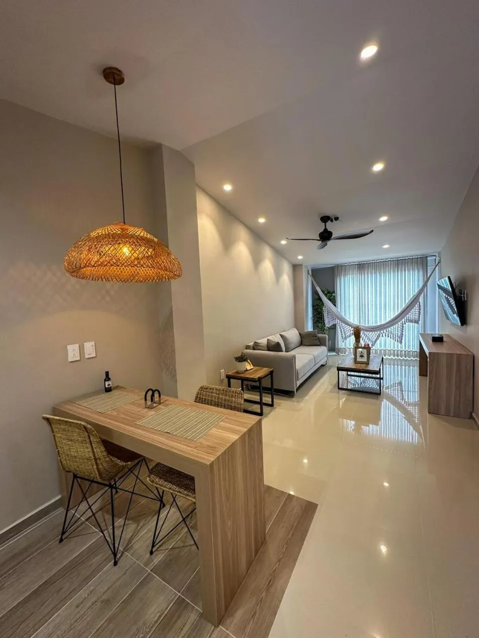 Living room, Bed in Hotel Buena Vista