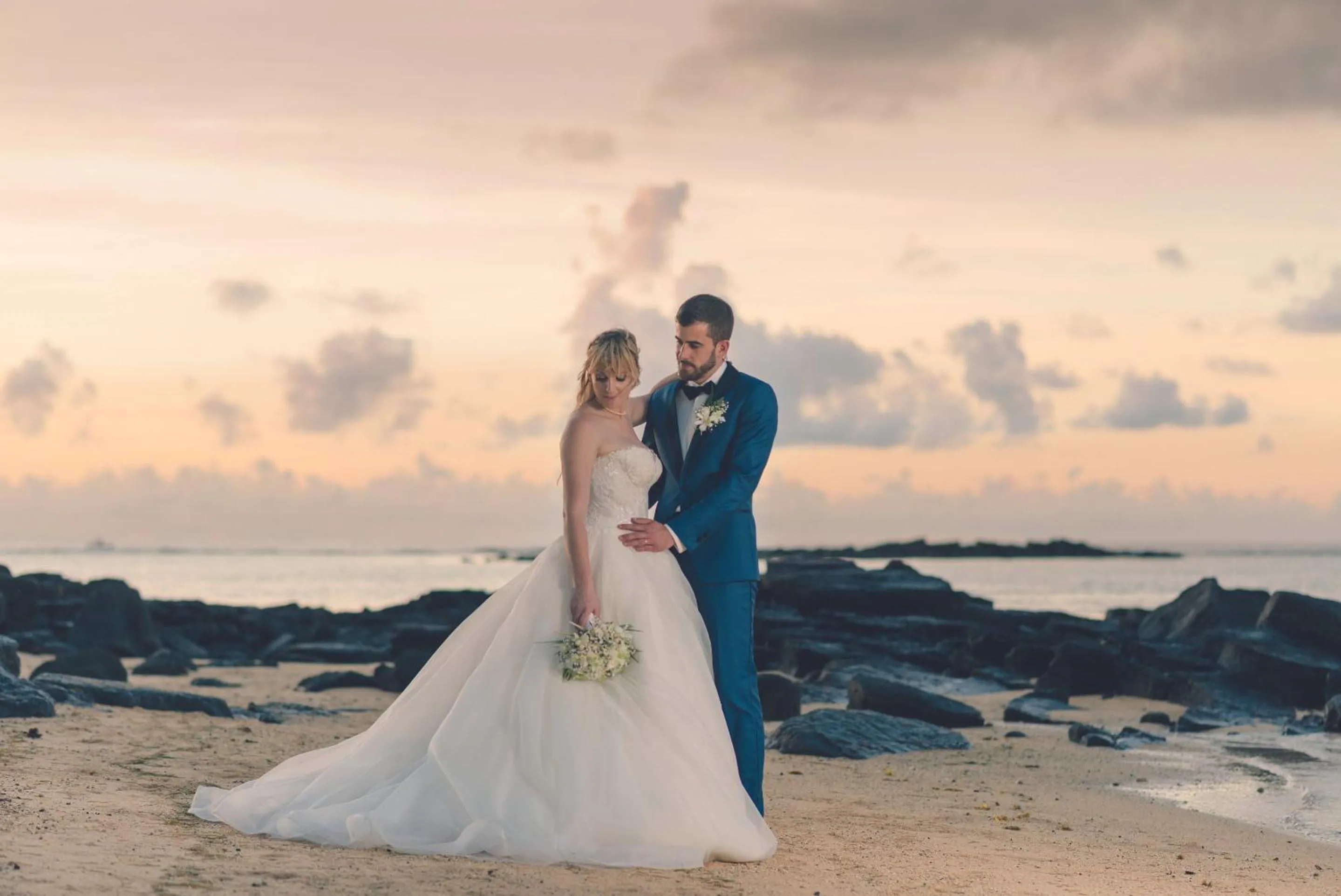 Beach in Canonnier Beachcomber Golf Resort & Spa