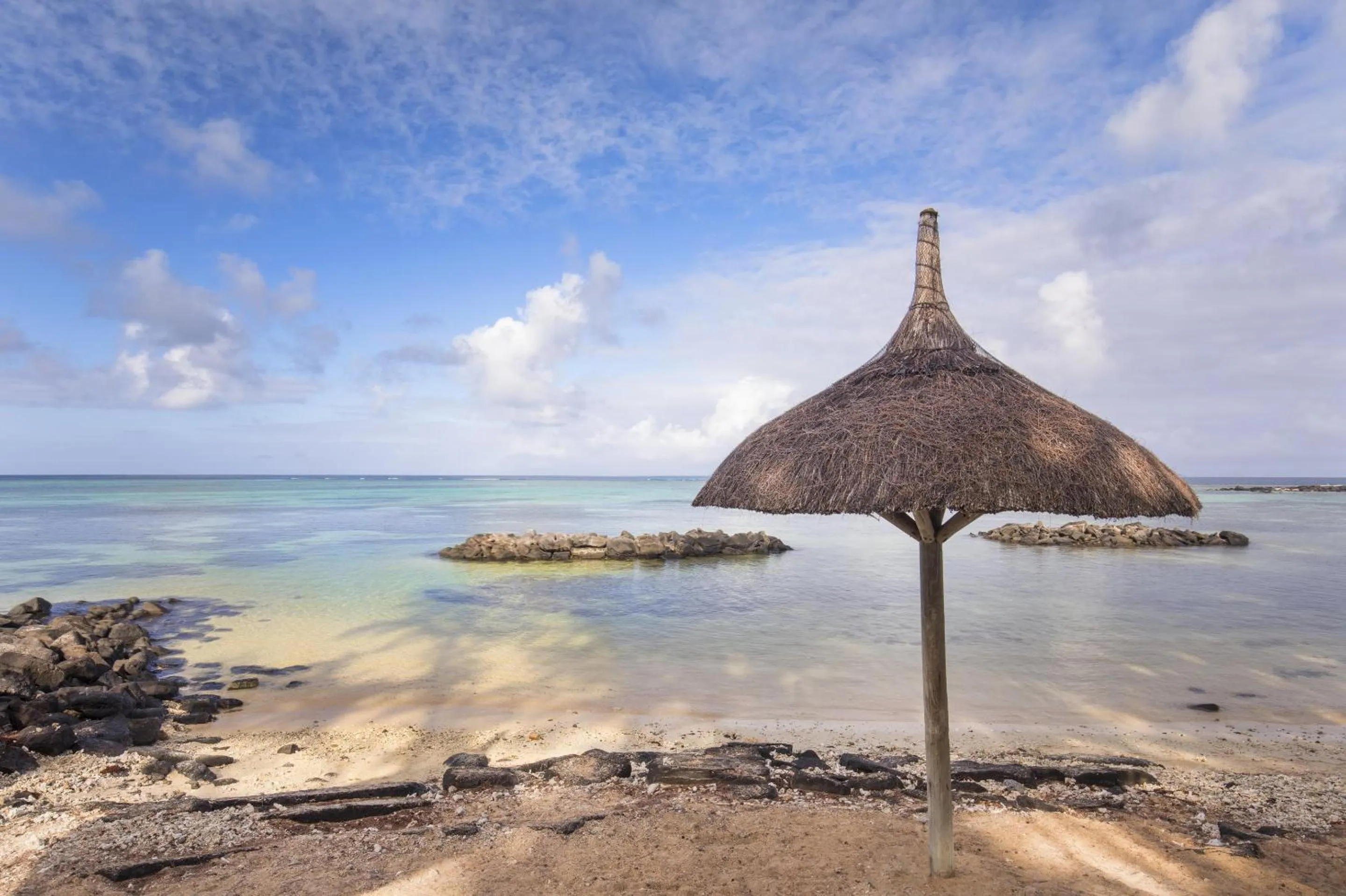 Beach in Canonnier Beachcomber Golf Resort & Spa