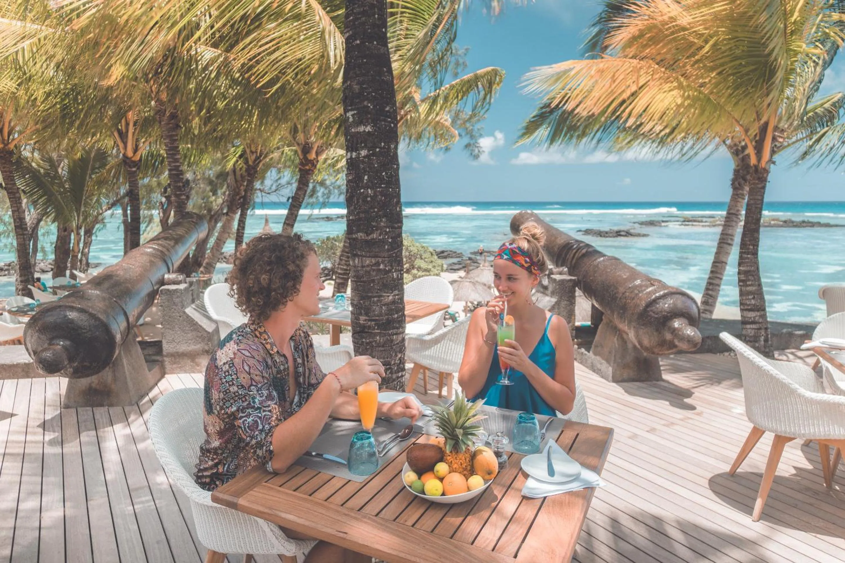 American breakfast in Canonnier Beachcomber Golf Resort & Spa