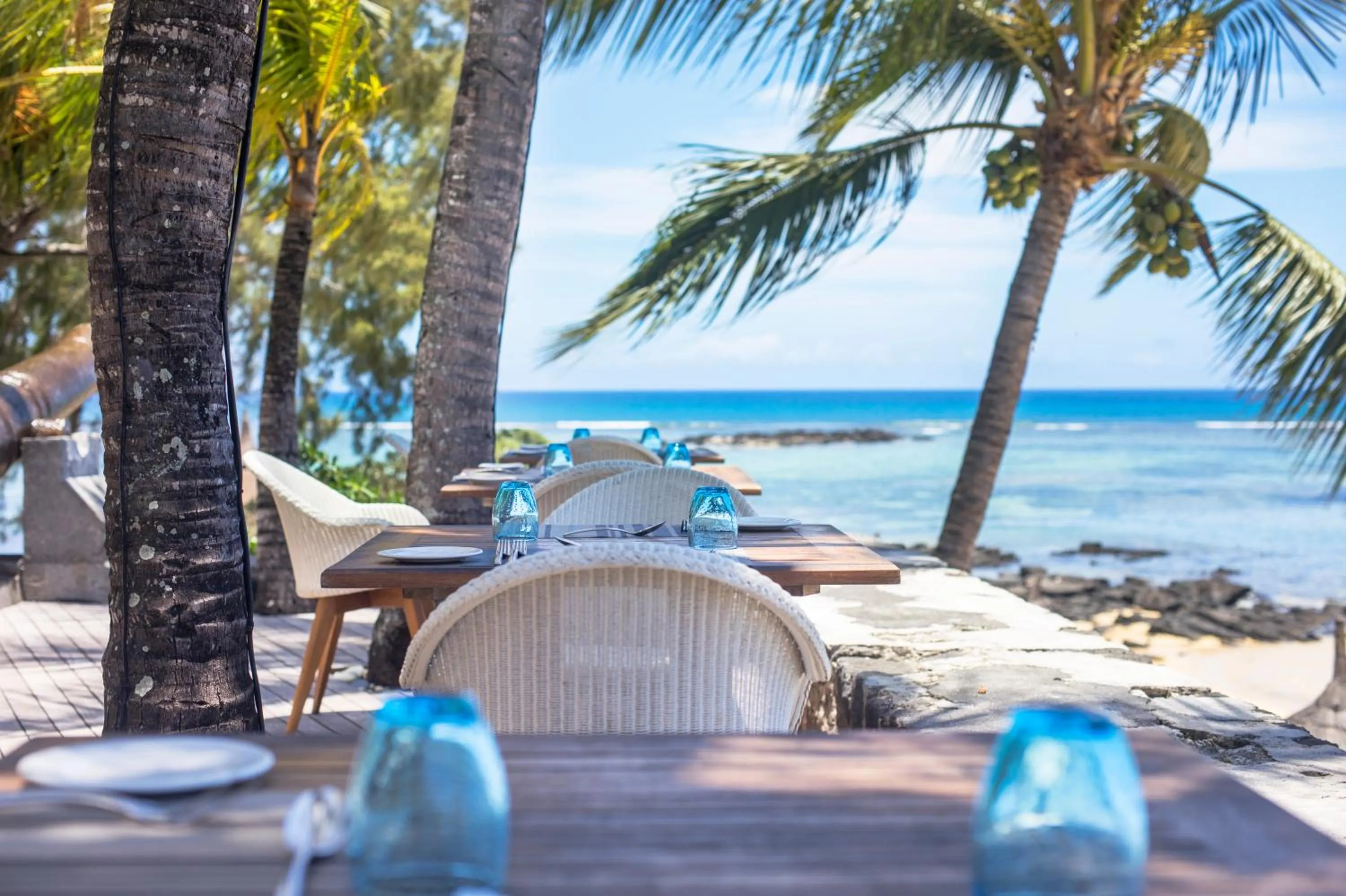 Restaurant/places to eat in Canonnier Beachcomber Golf Resort & Spa