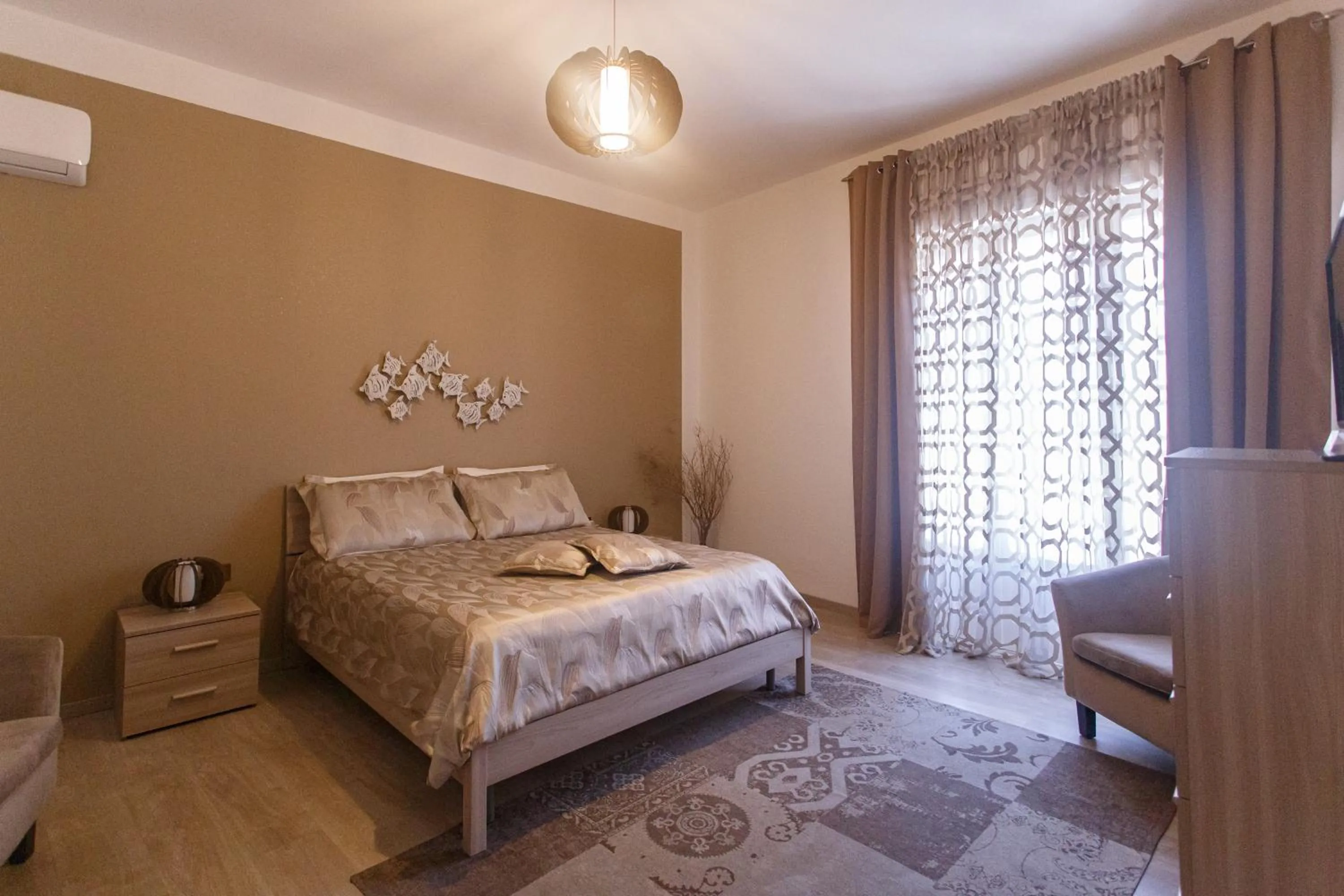 Bedroom in Montellinos Suite Tortora