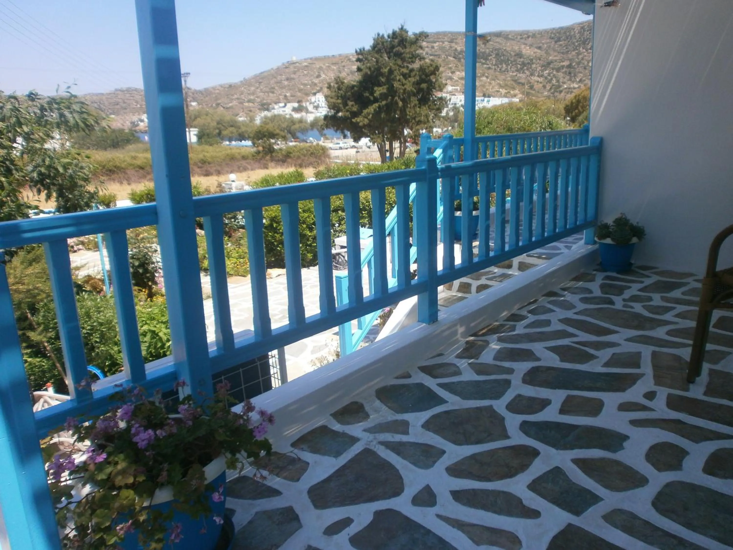 Garden view in Georgia Studios