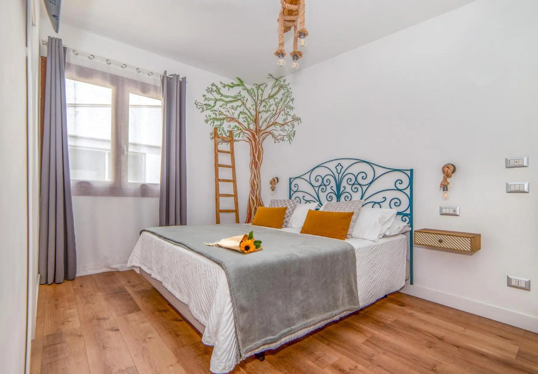 Bed in B&B Mario Relais