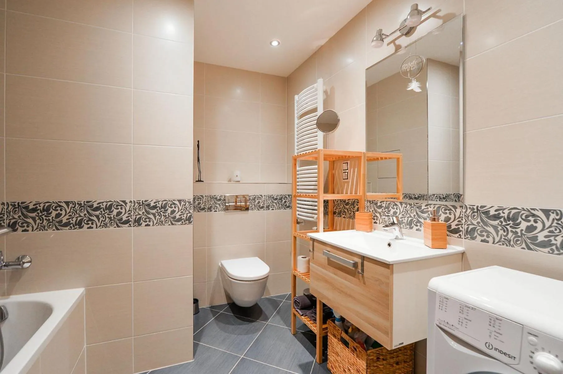 Toilet in ART Garden Towers Prague