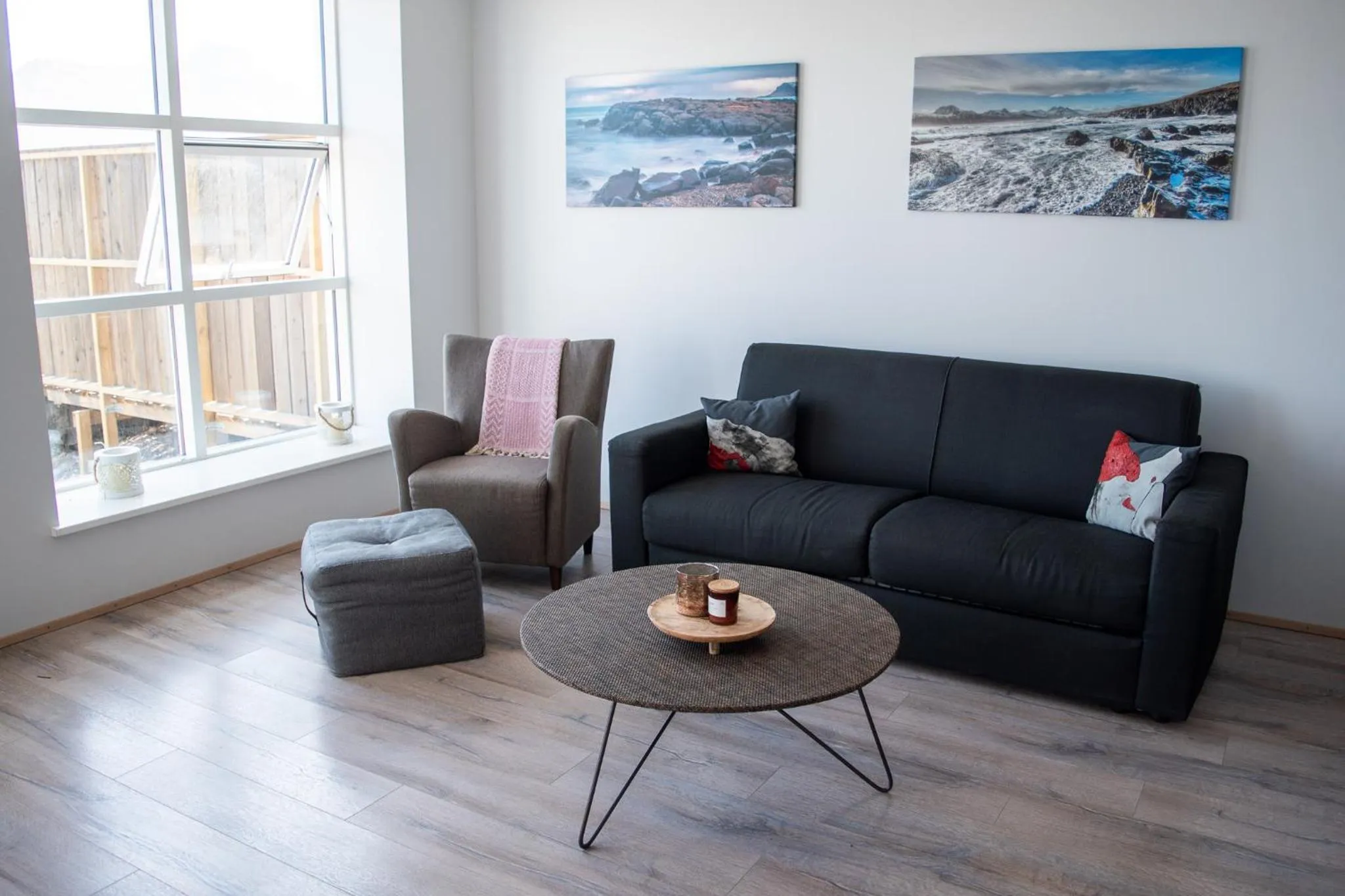 Living room in Blabjorg Resort