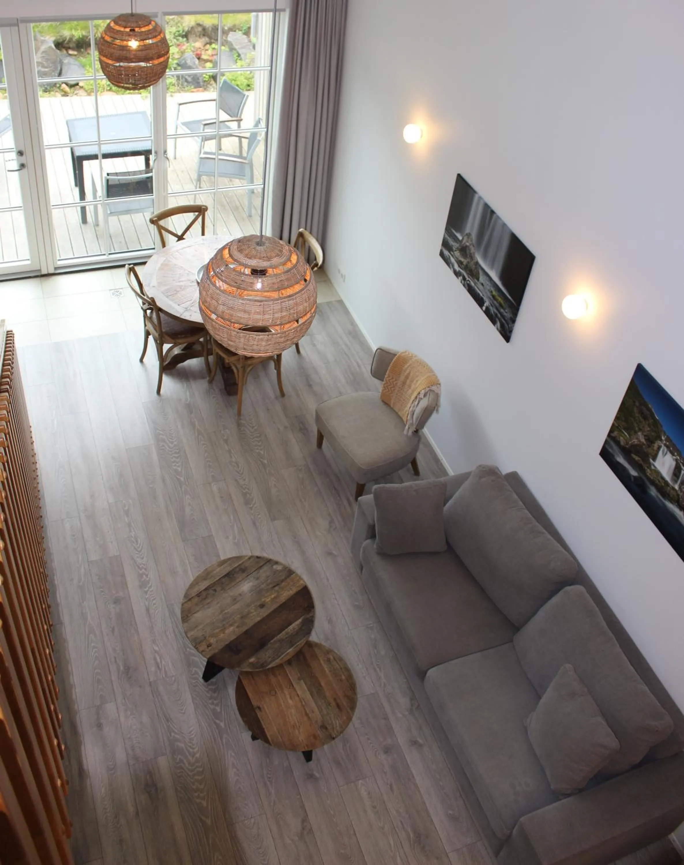 Patio in Blabjorg Resort