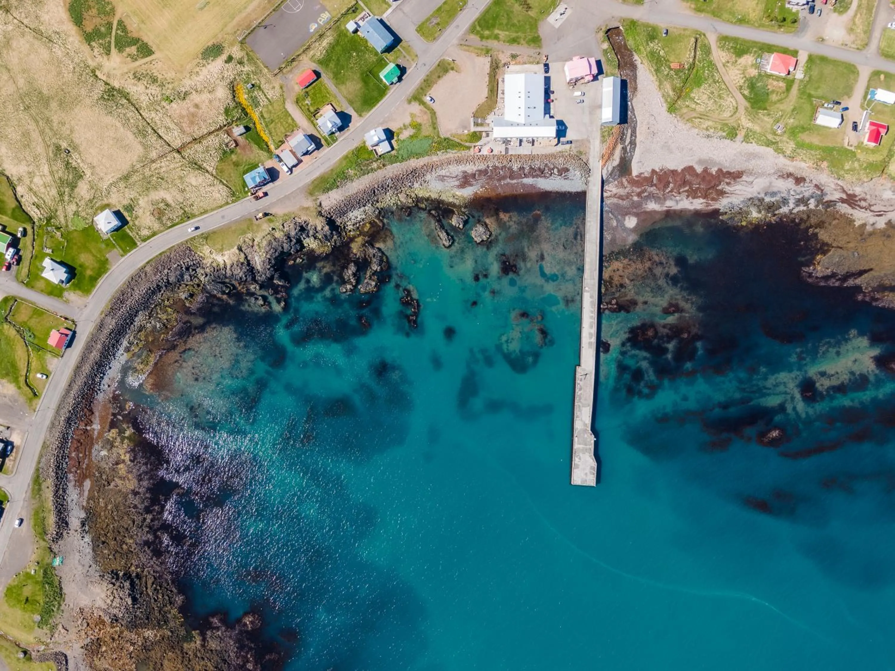 Bird's eye view in Blabjorg Resort