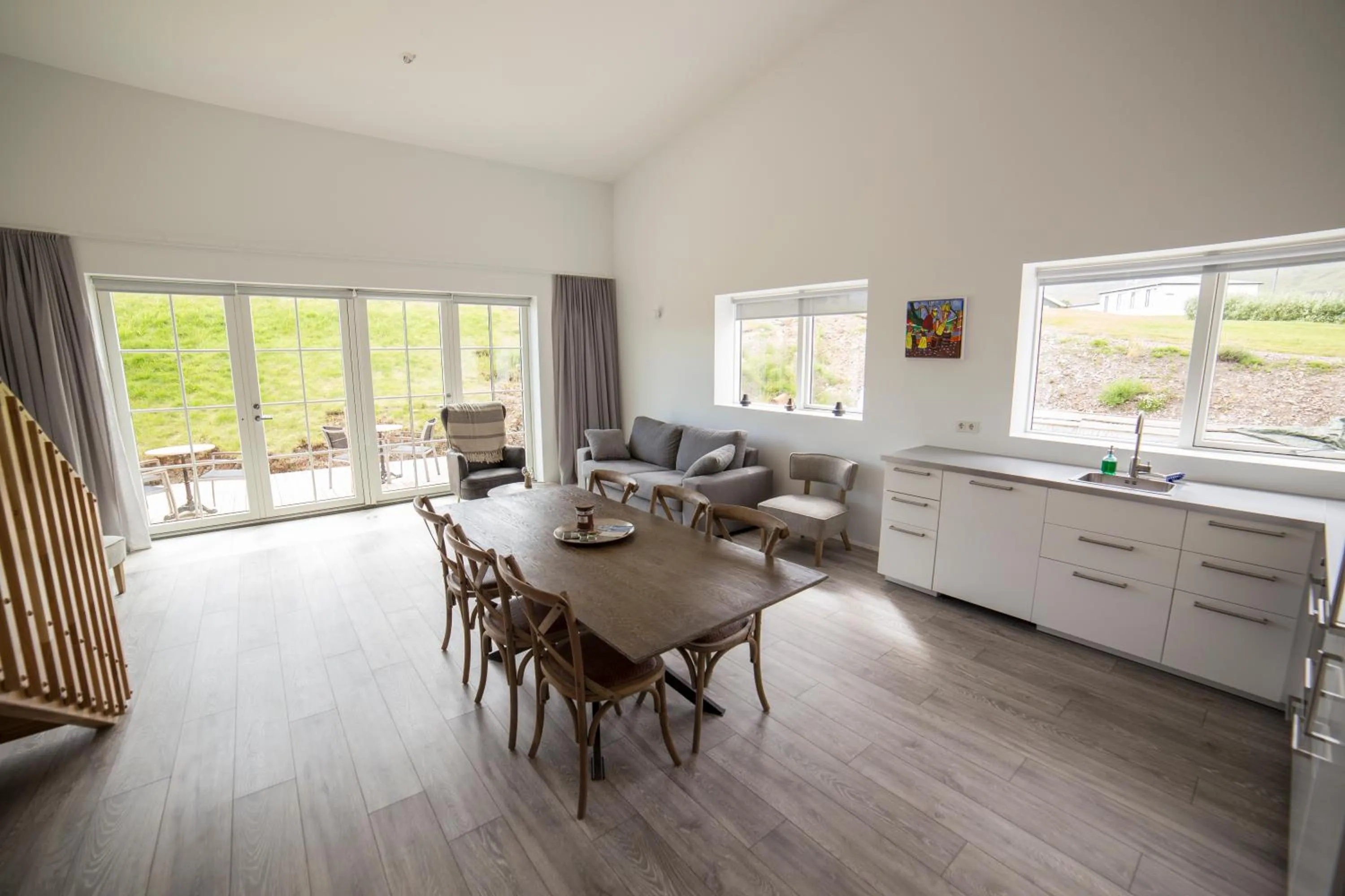 Patio in Blabjorg Resort