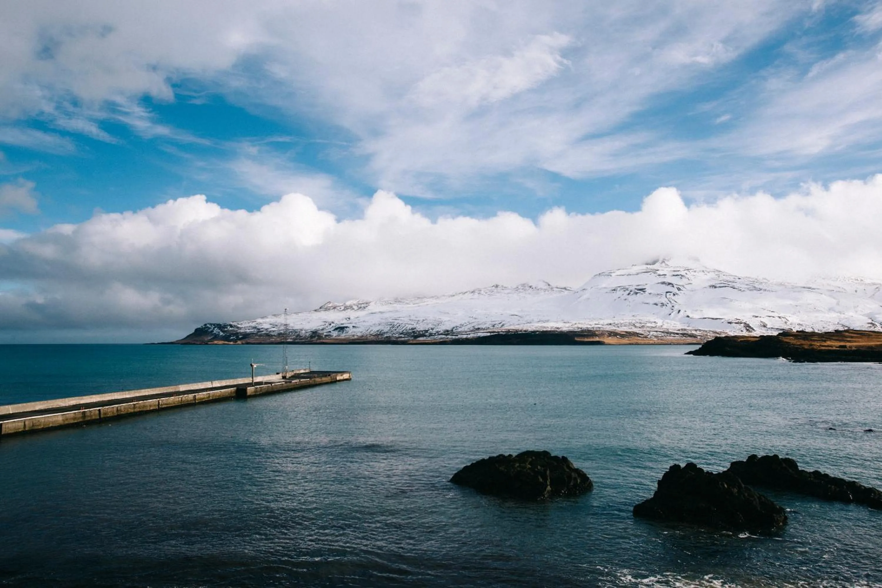 Sea view in Blabjorg Resort