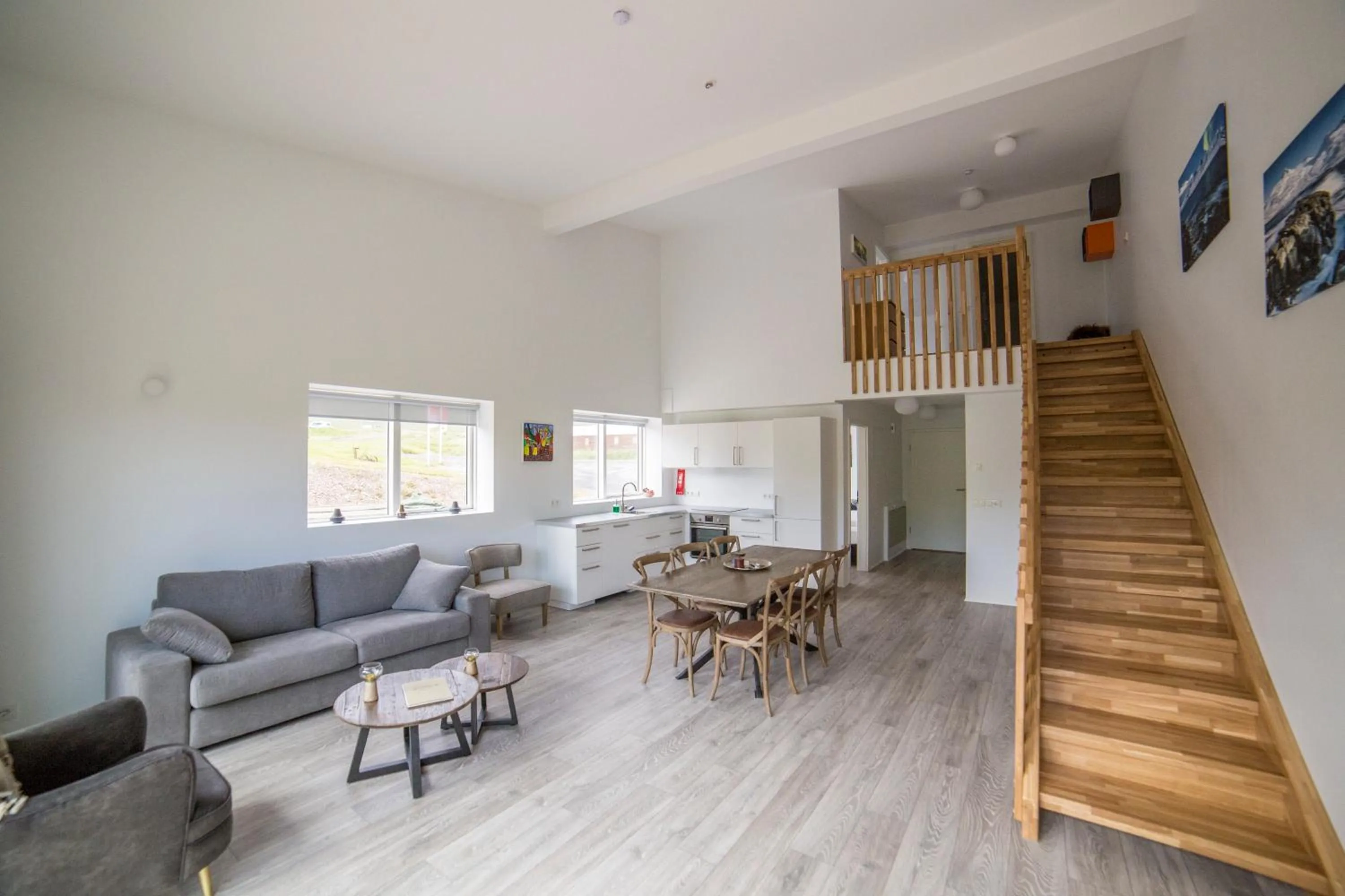 Kitchen or kitchenette in Blabjorg Resort