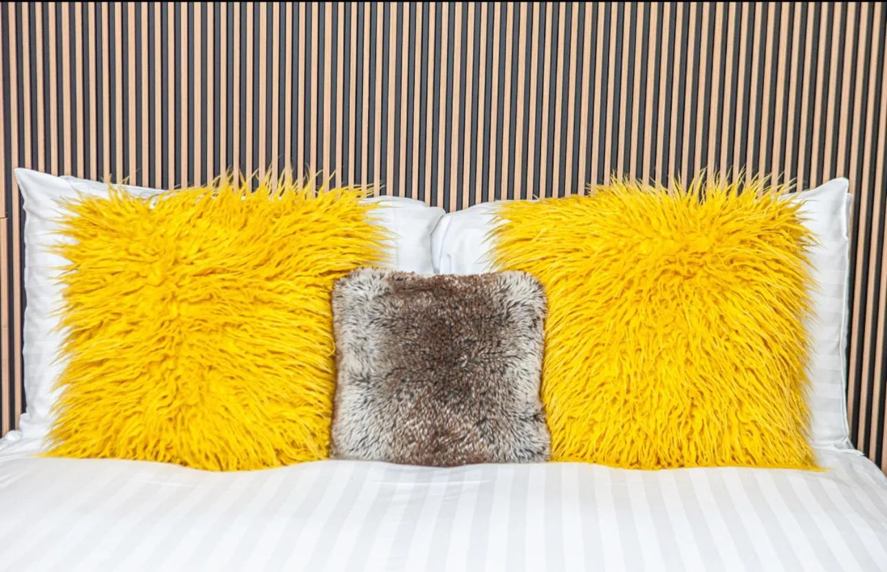 Bedroom, Bed in The Blackhorse Accommodation