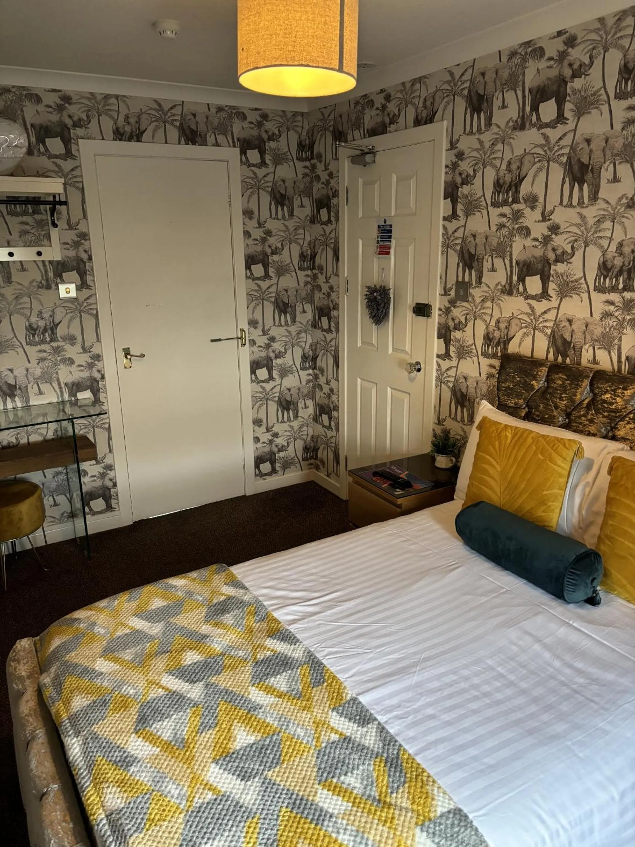 Bedroom, Bed in The Blackhorse Accommodation