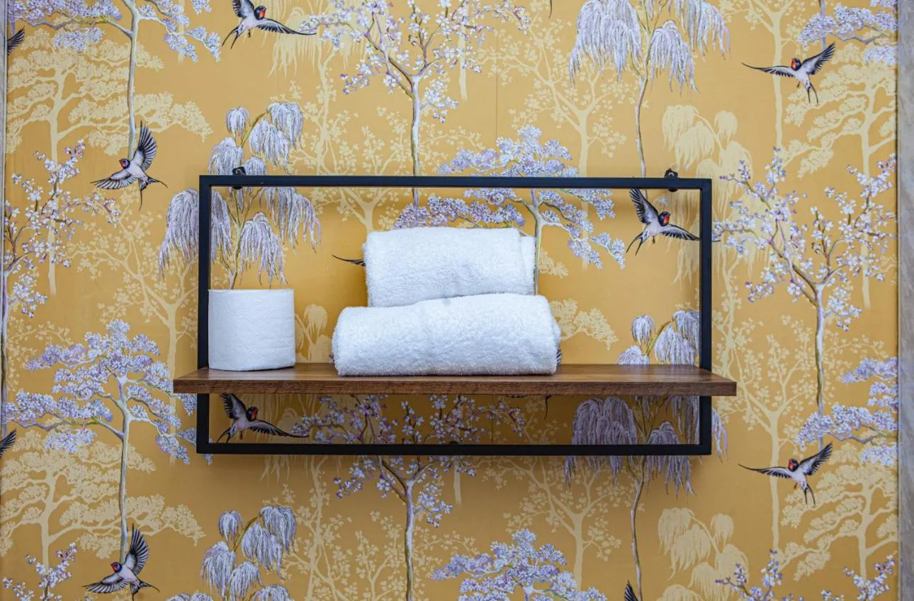 Bathroom, Bed in The Blackhorse Accommodation