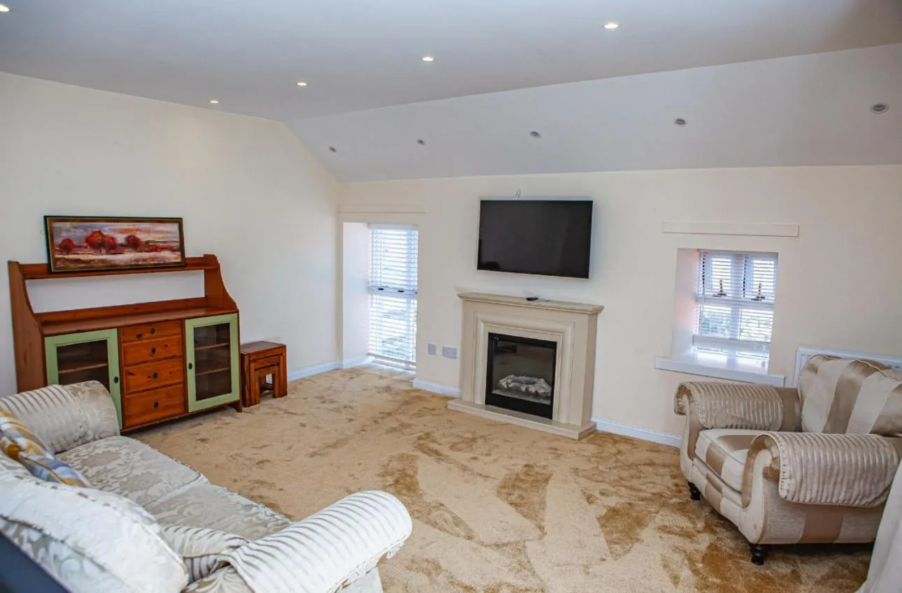 Living room in The Blackhorse Accommodation