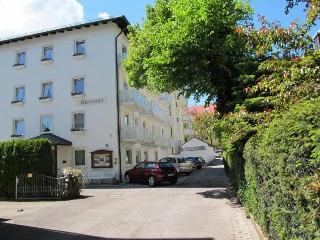 Facade/entrance in Hotel Germania