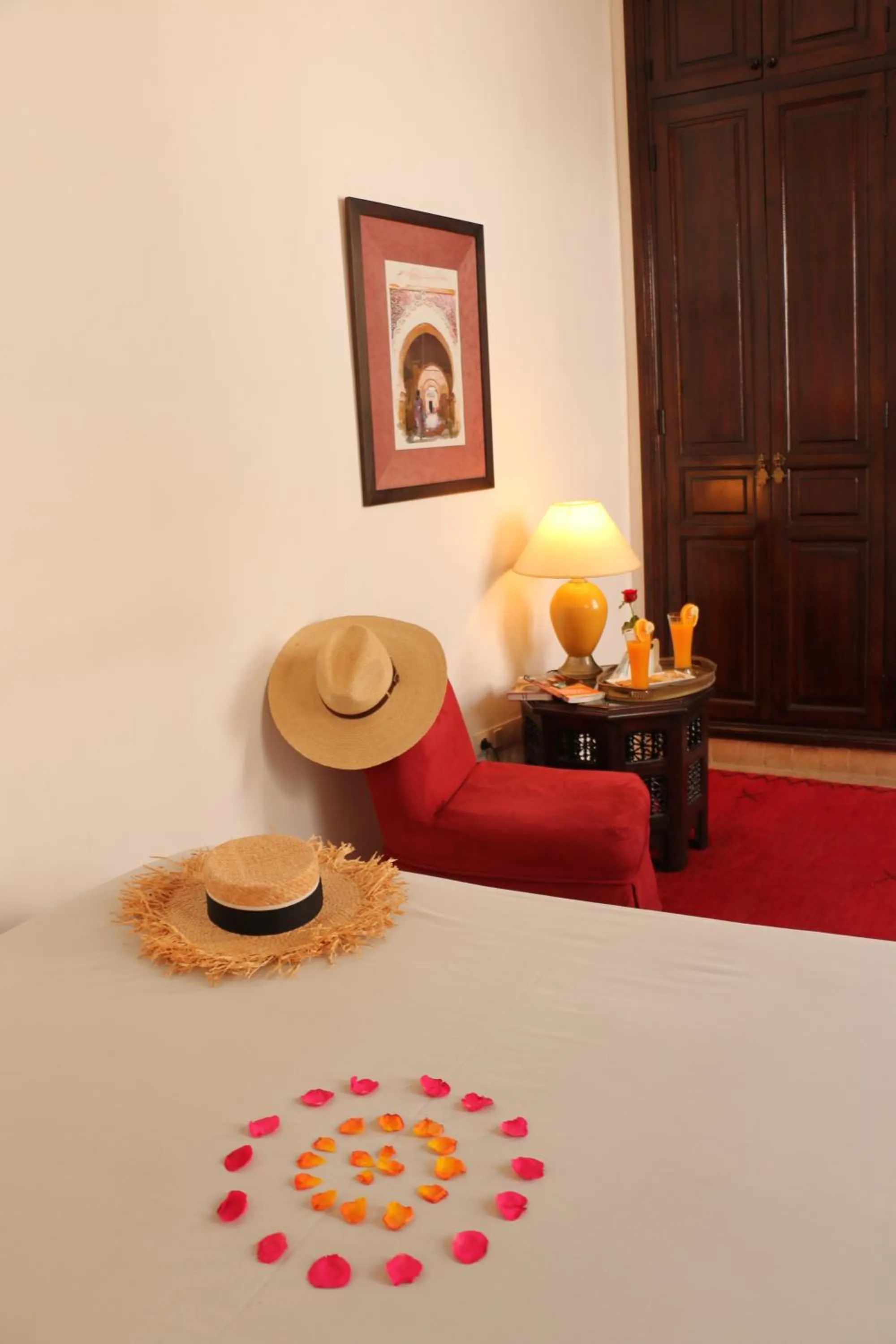 Bedroom in Riad Chergui