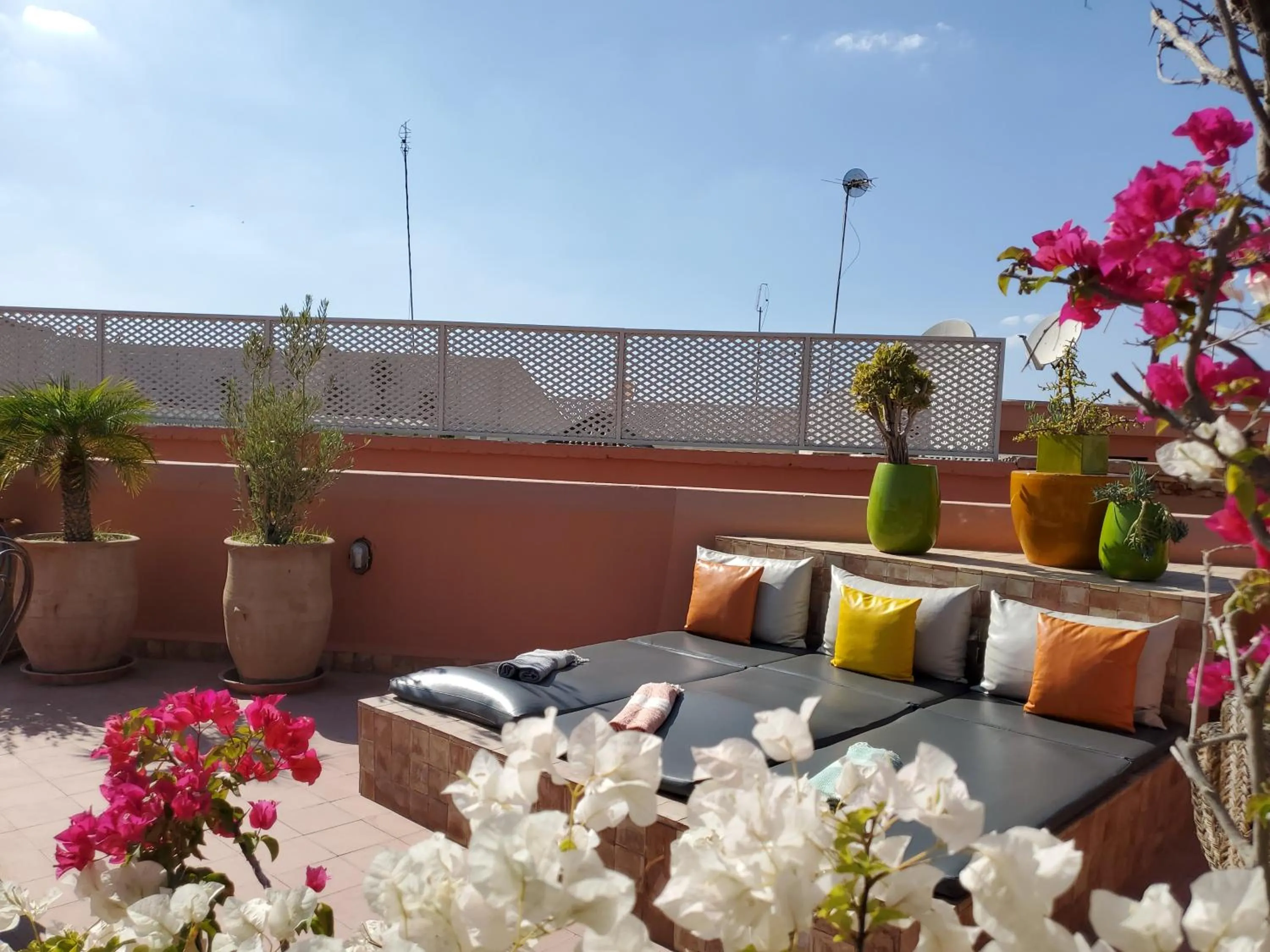 Patio in Riad Chergui