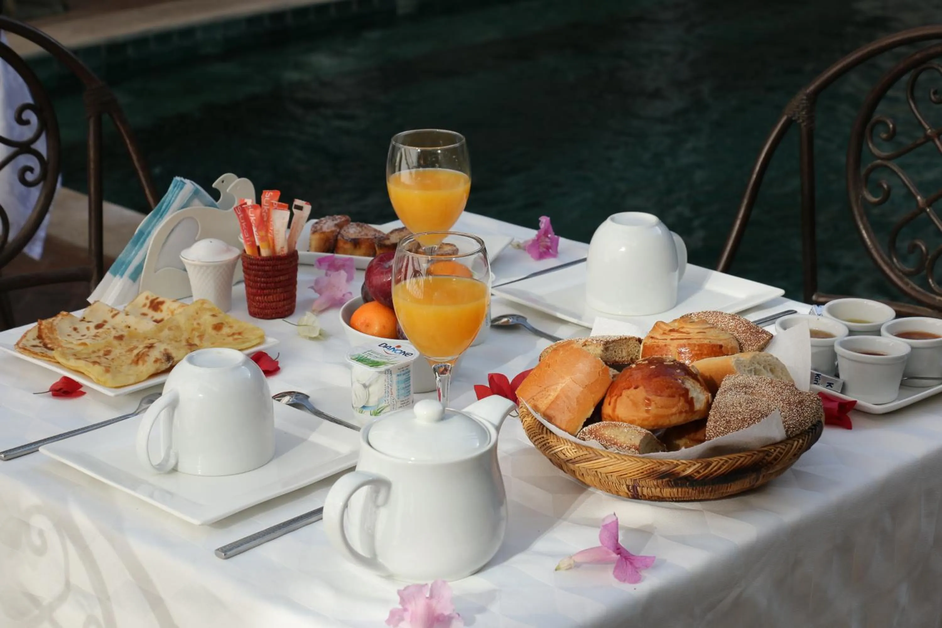 Breakfast in Riad Chergui