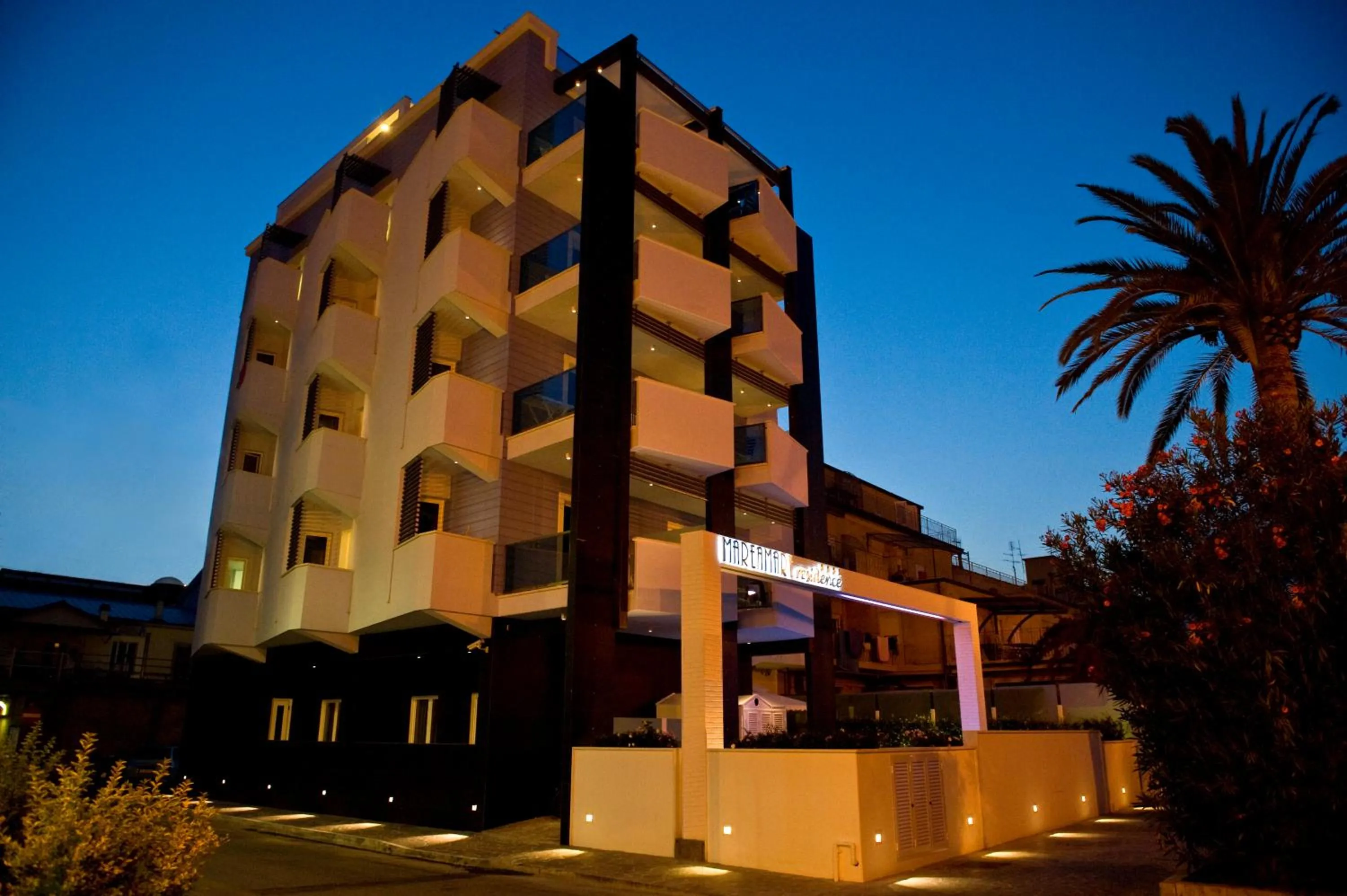 Facade/entrance in Residence Mareamare