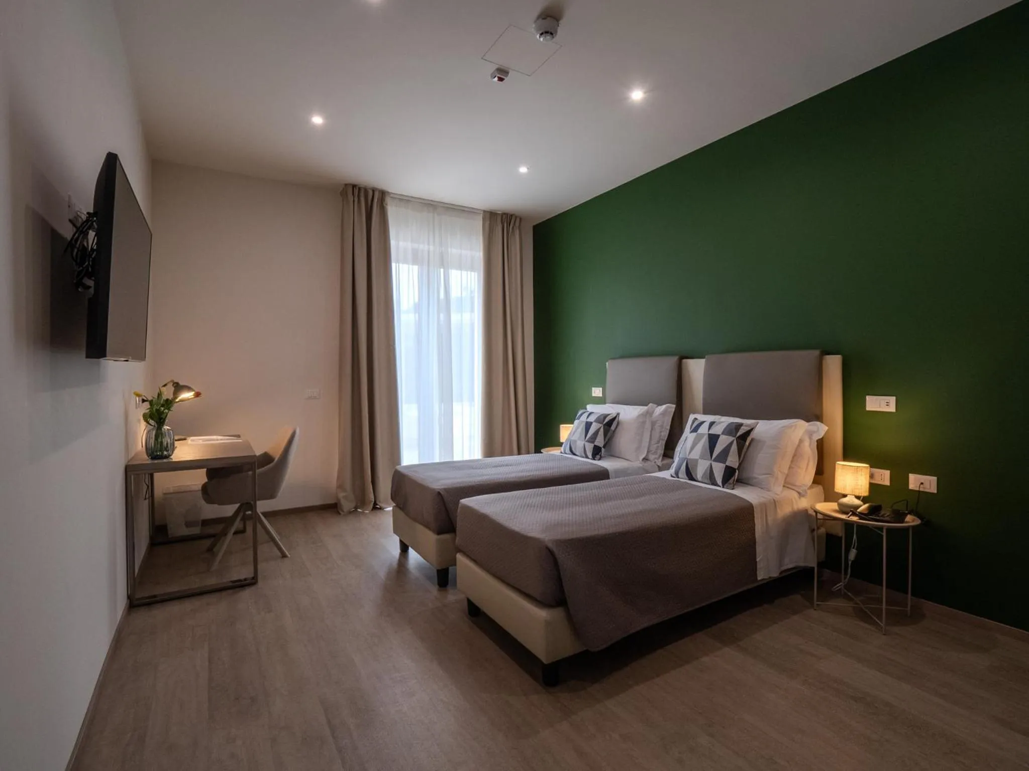 Bed in Hotel Villa Maria