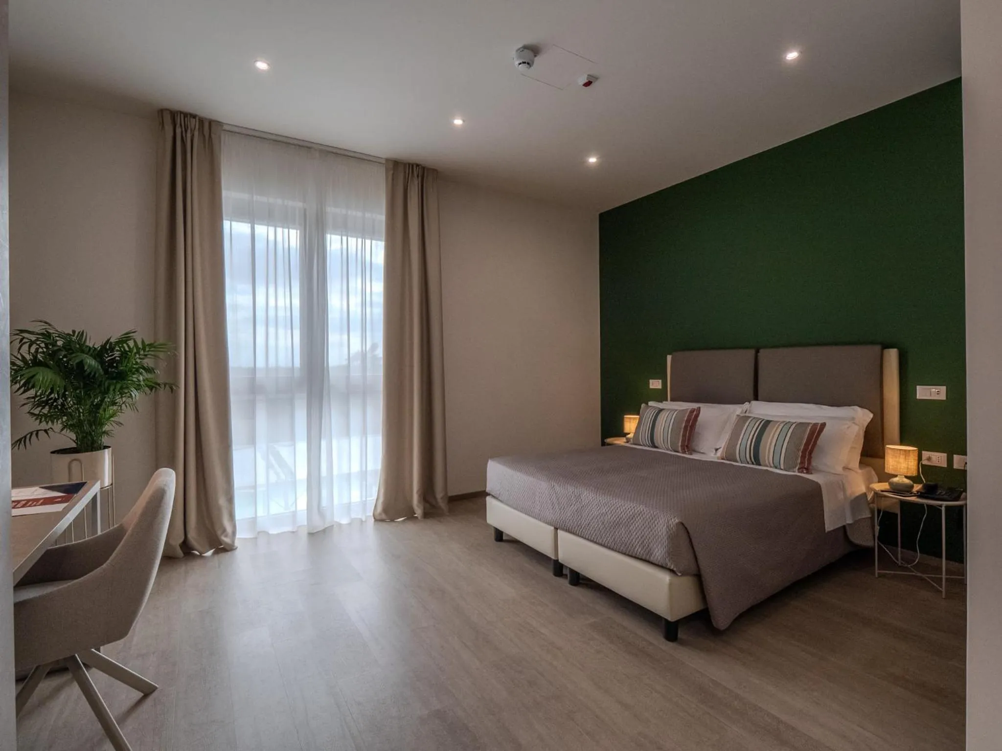 Bed in Hotel Villa Maria