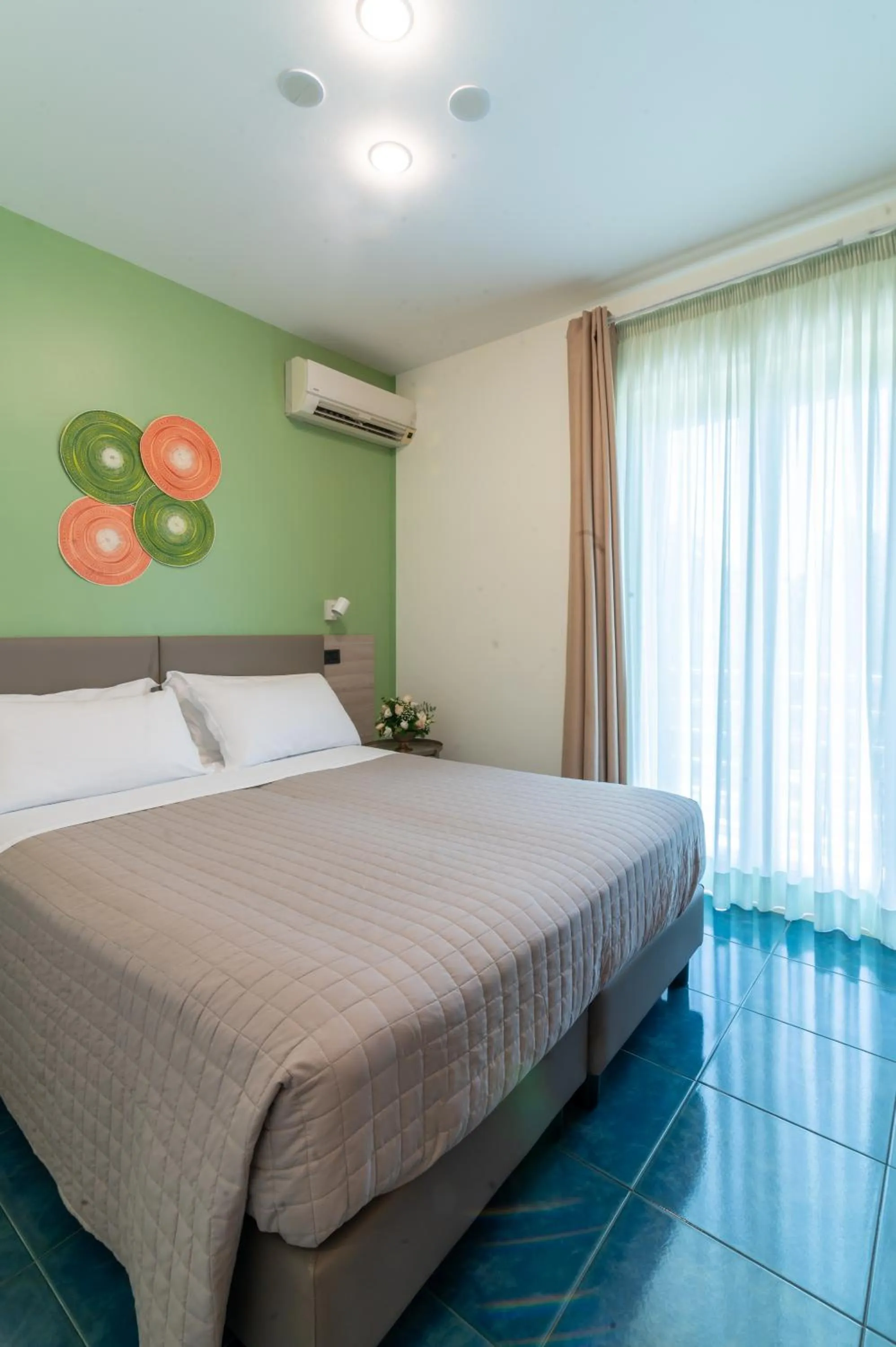 Bed in Hotel Villa Maria