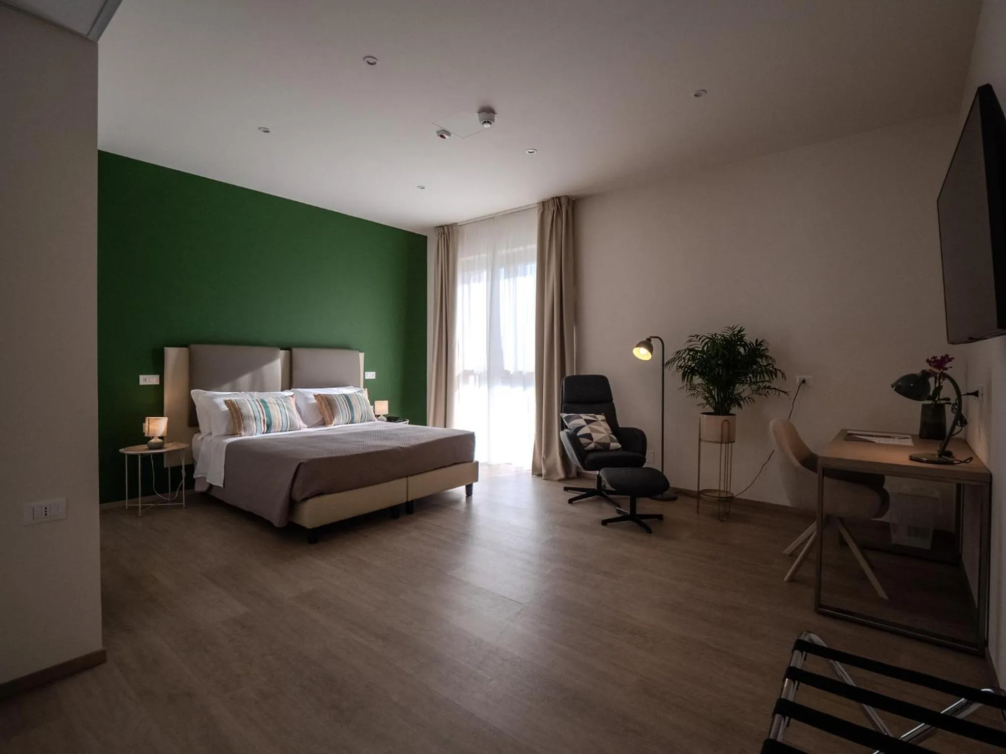 Bed in Hotel Villa Maria