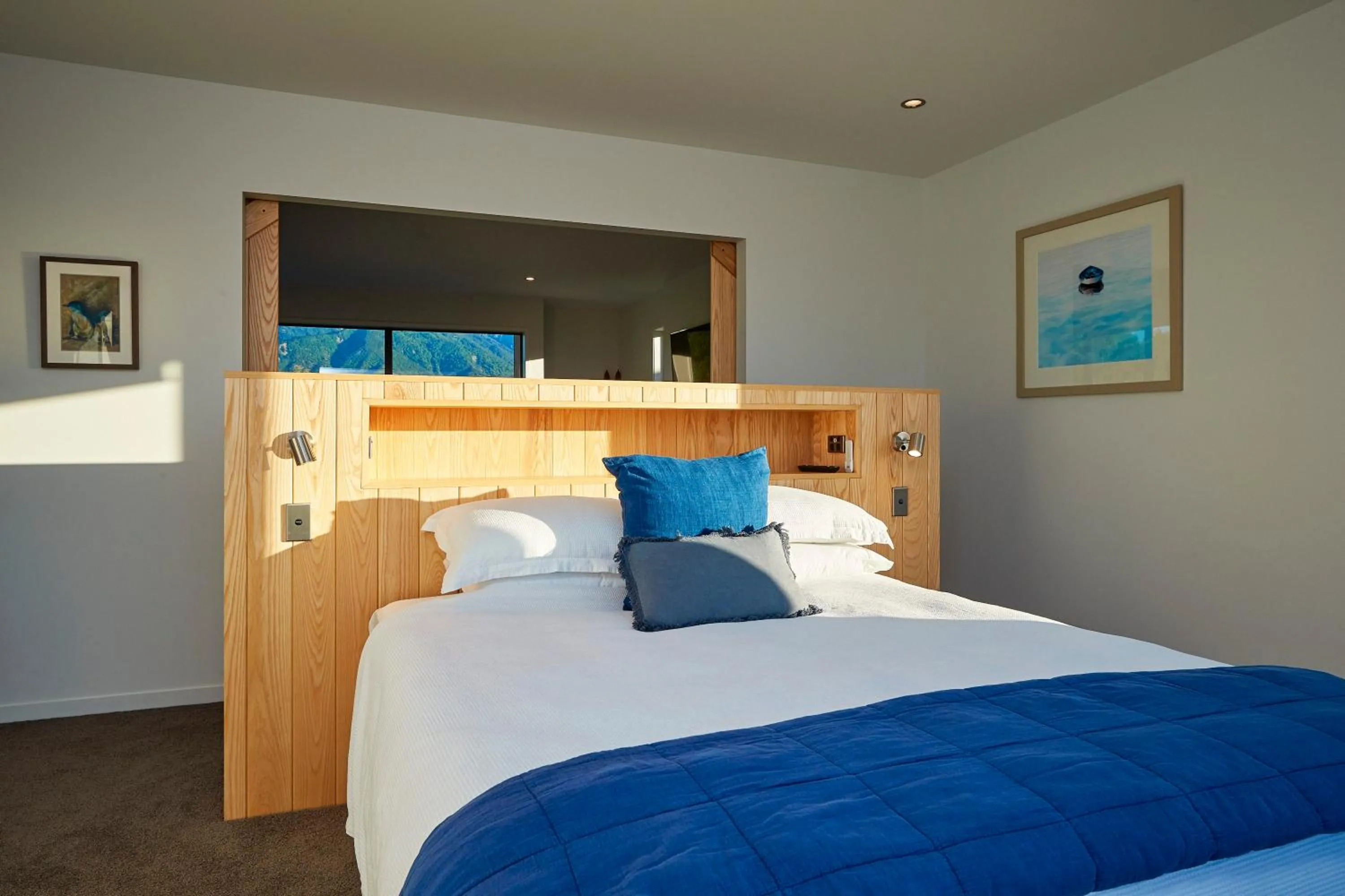 Bedroom, Bed in Glenburn Coastal Retreat