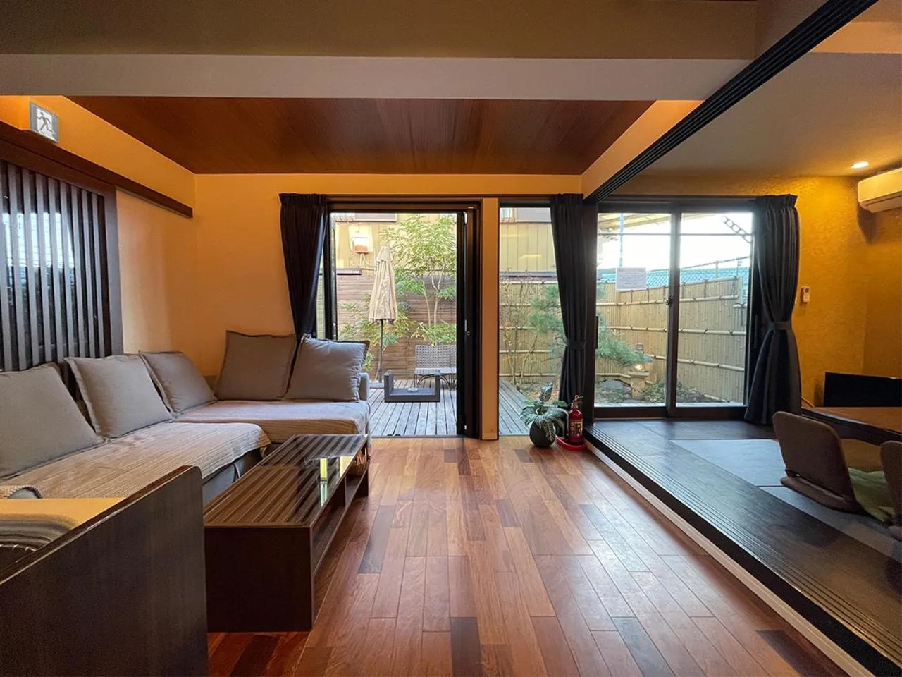 Living room in ASAKUSA EAST Terrace - KANDO