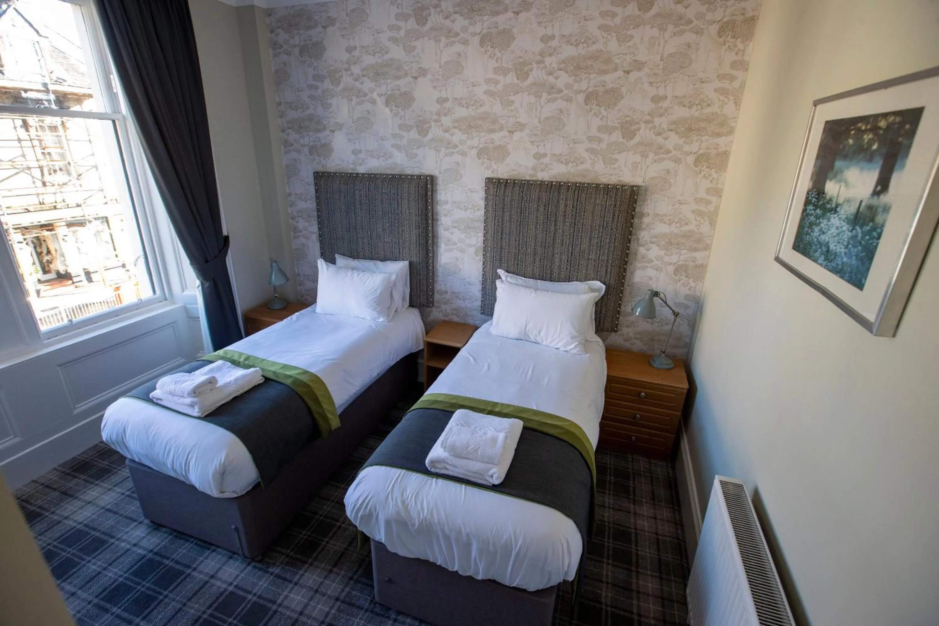 Bed in The Waverley Hotel