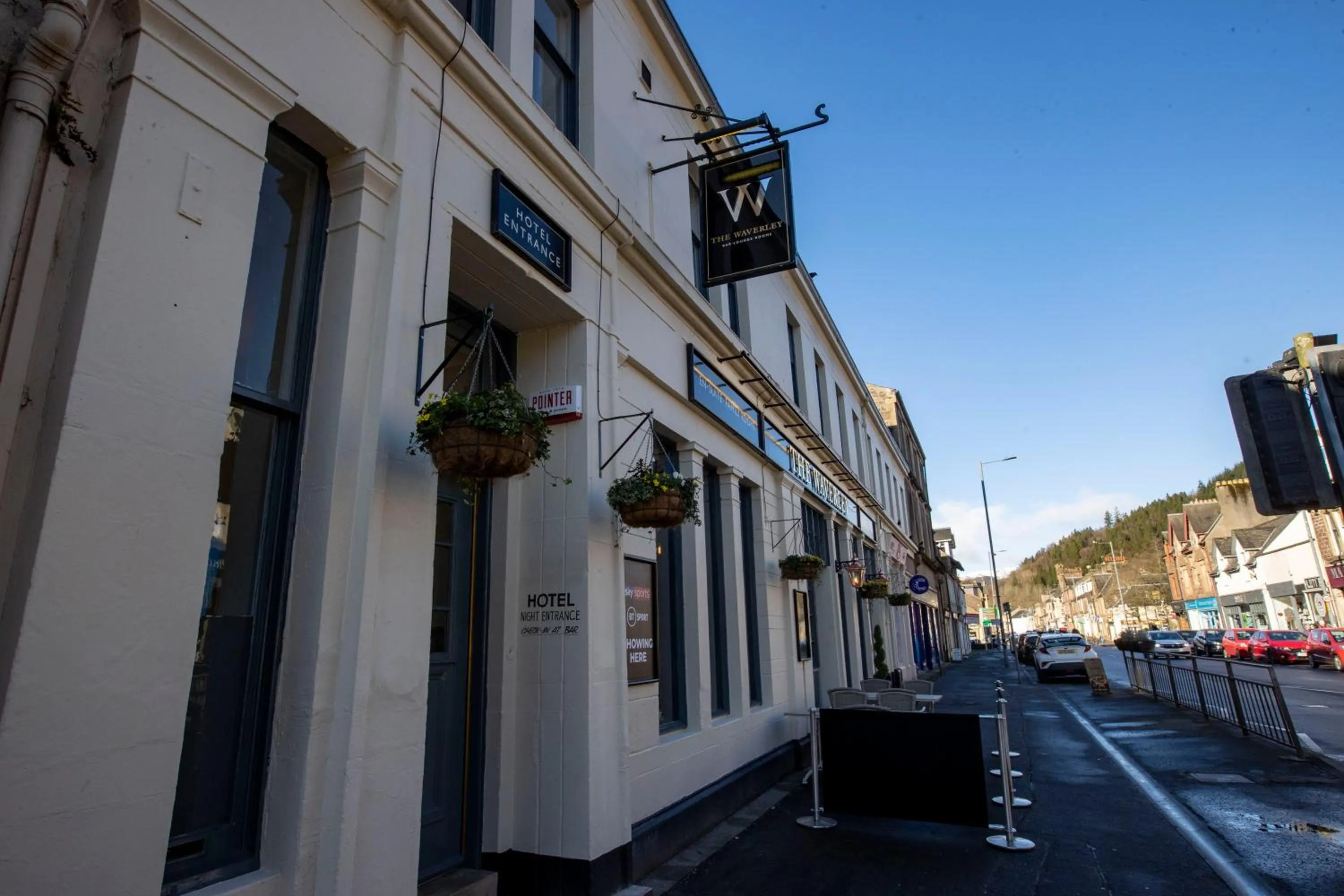 Property building in The Waverley Hotel