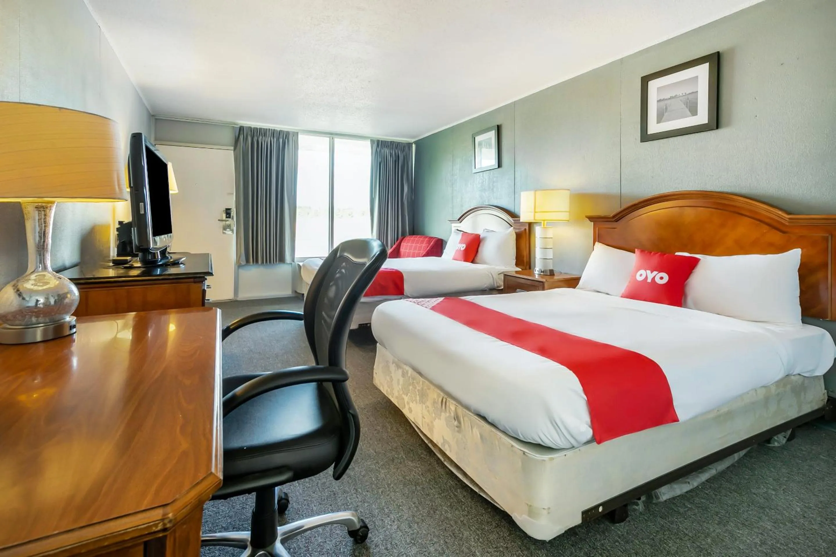 Bedroom, Bed in OYO Hotel Jennings Near Crowley, LA I-10