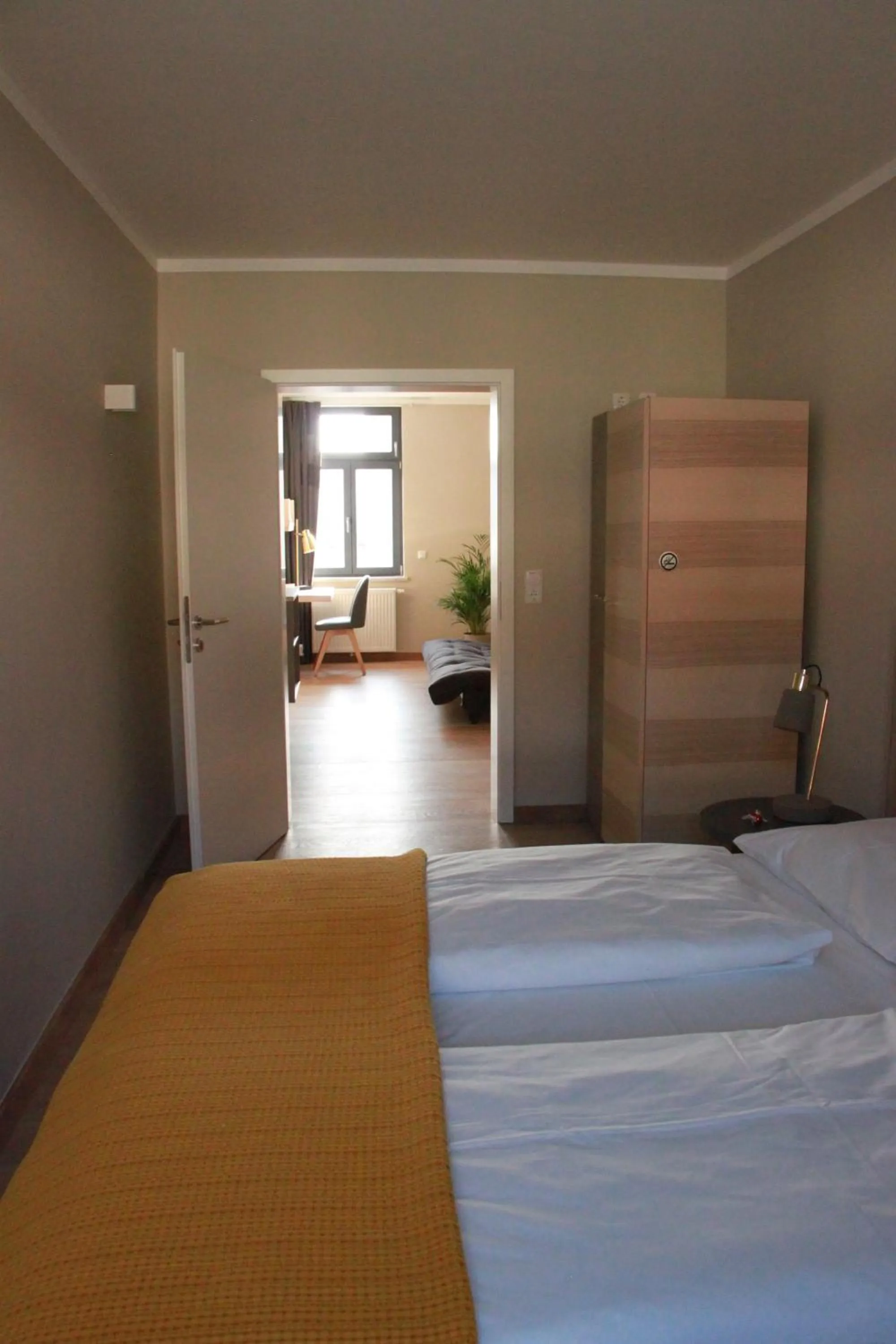 Bed in Hotel Stadthaus