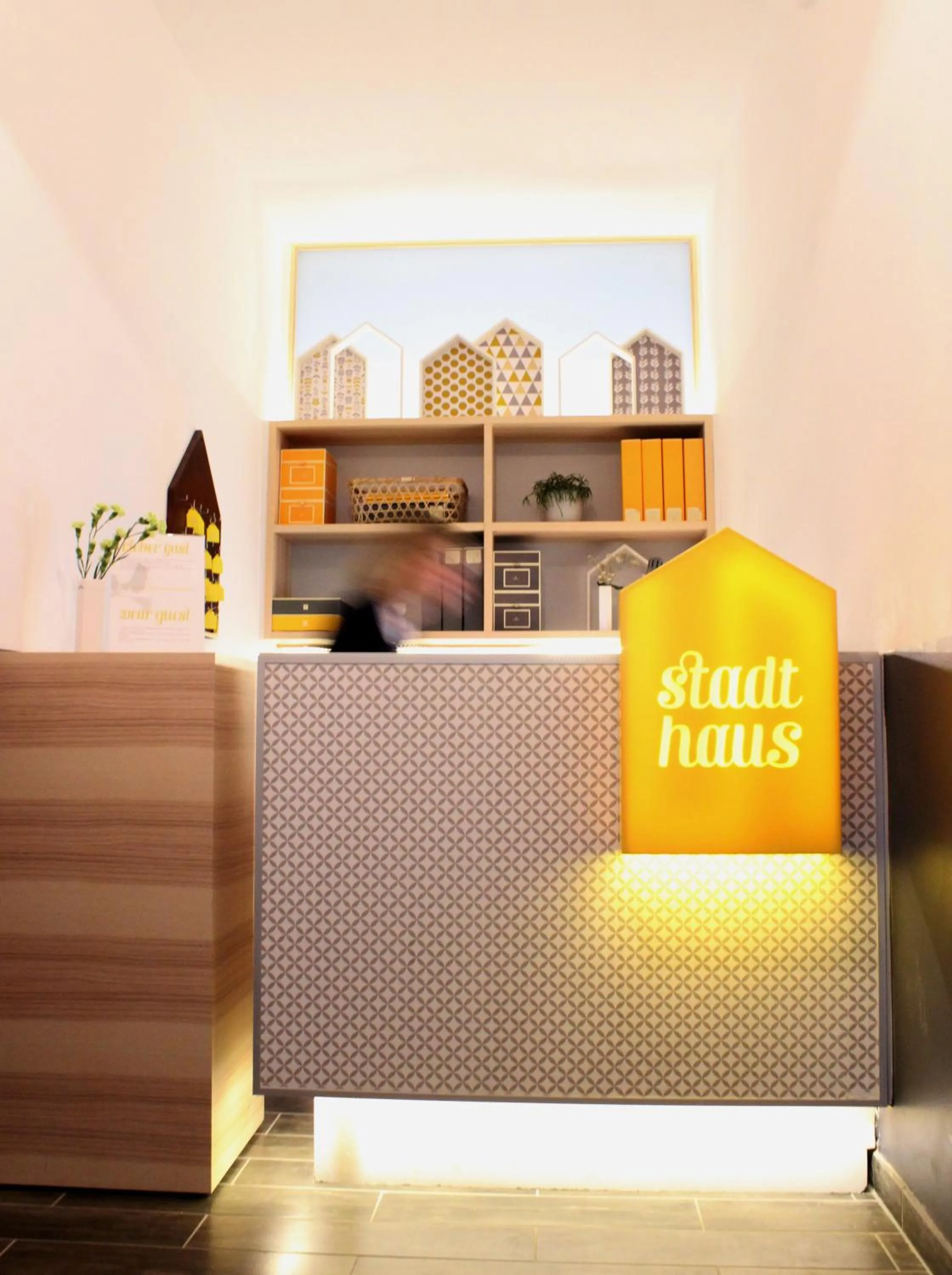 Lobby or reception in Hotel Stadthaus