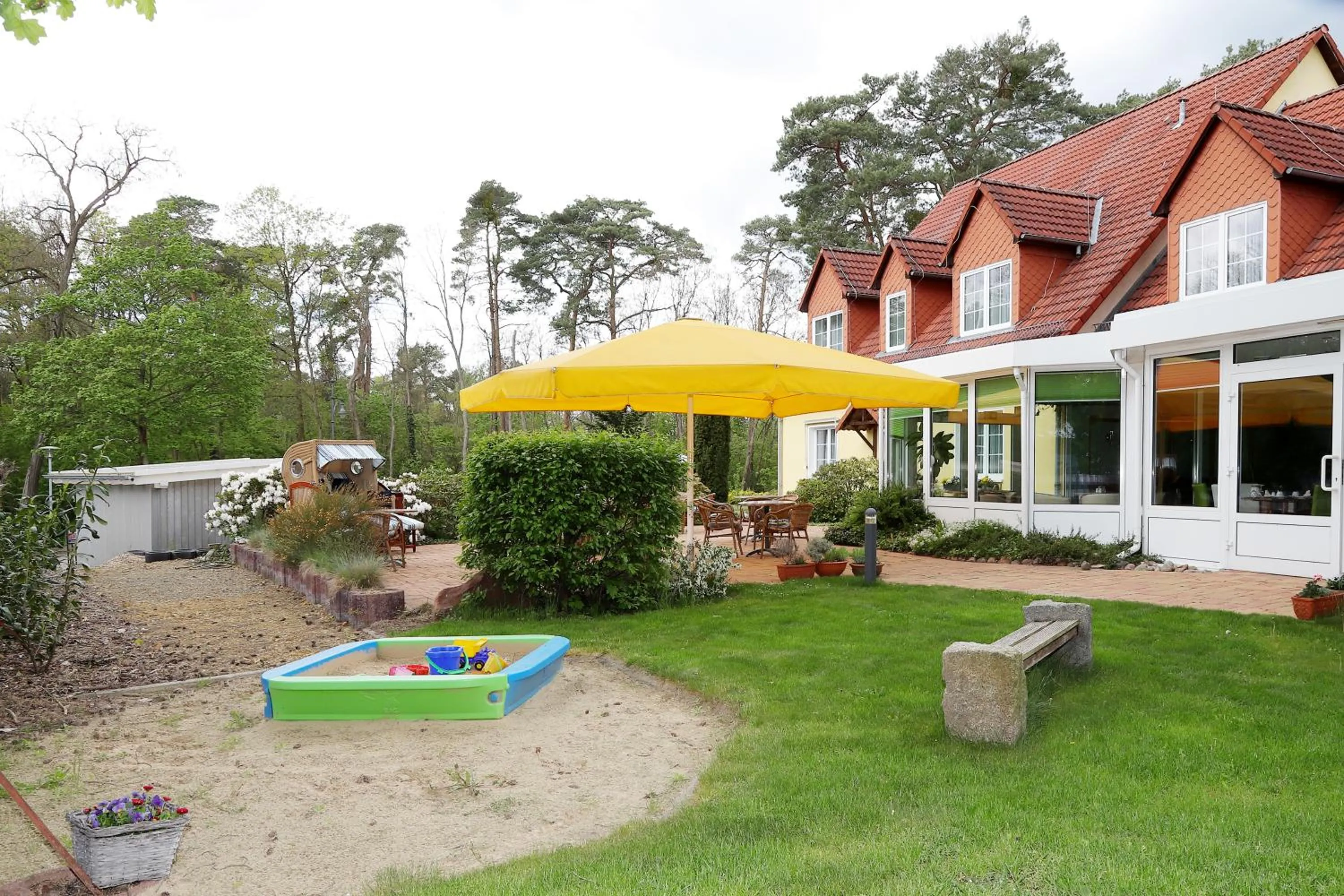 Balcony/Terrace in Hotel "Am Werl"